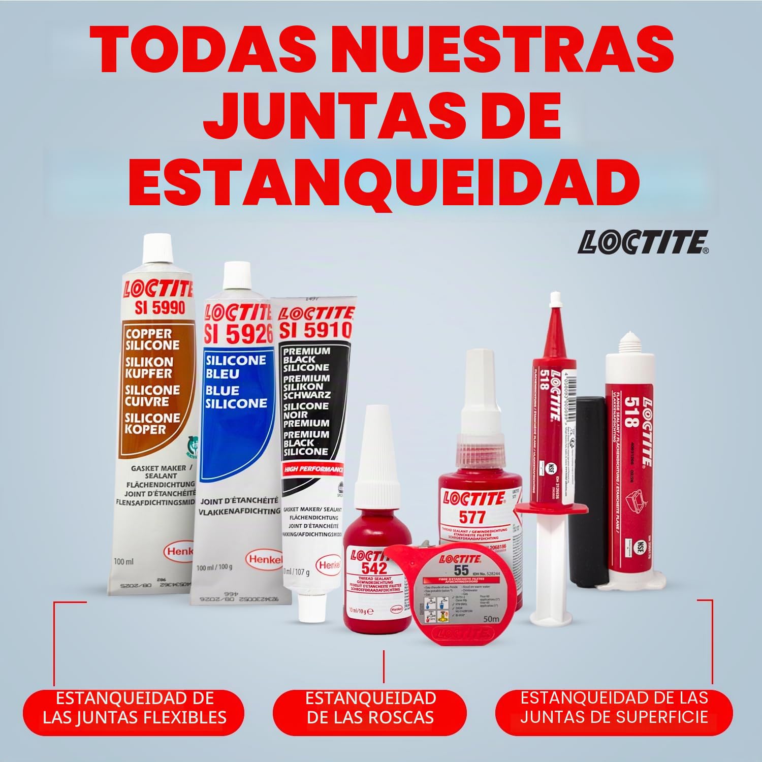 Loctite 577, 50 ml, sellador