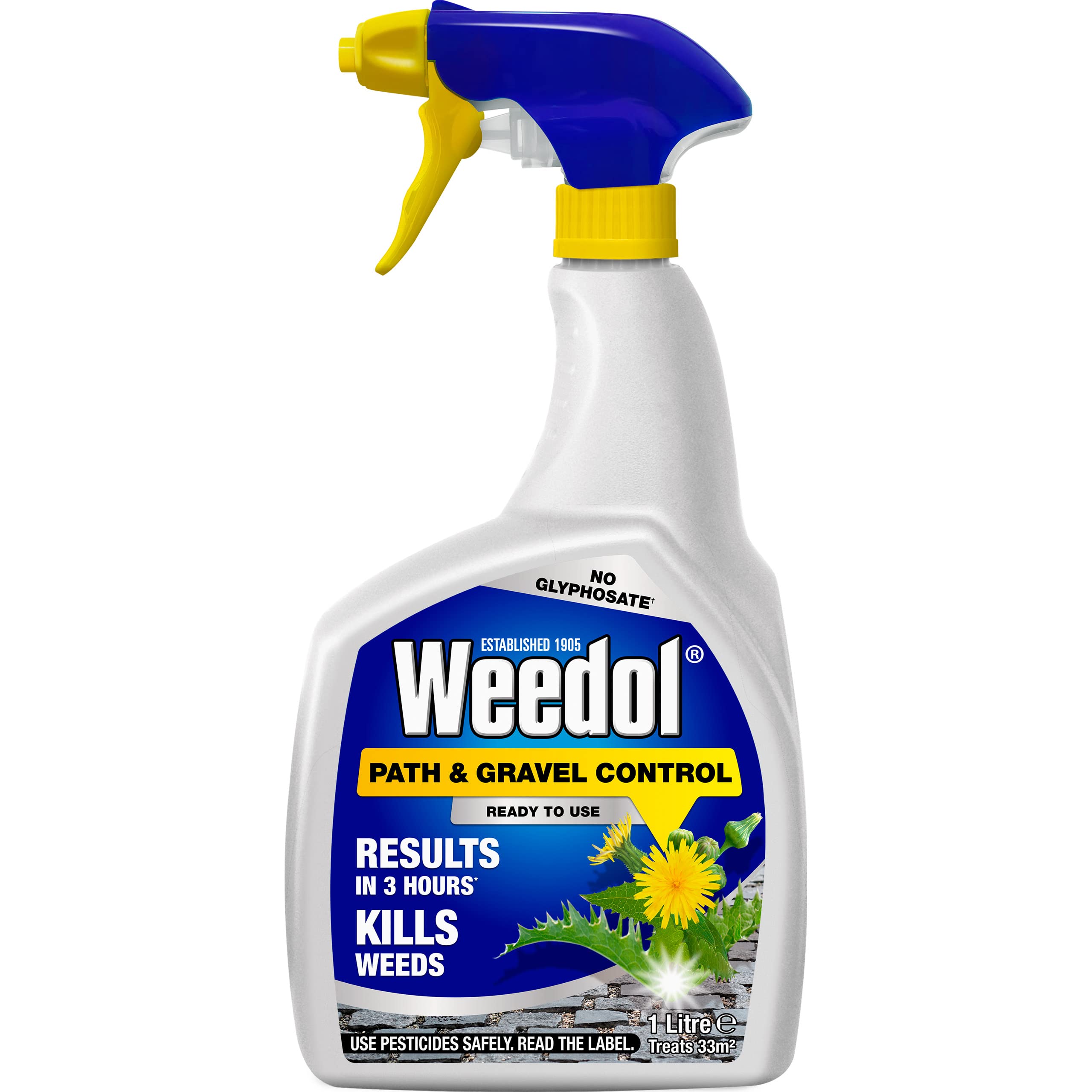 Weedol Path & Gravel Weedkiller, Ready to Use, 1L