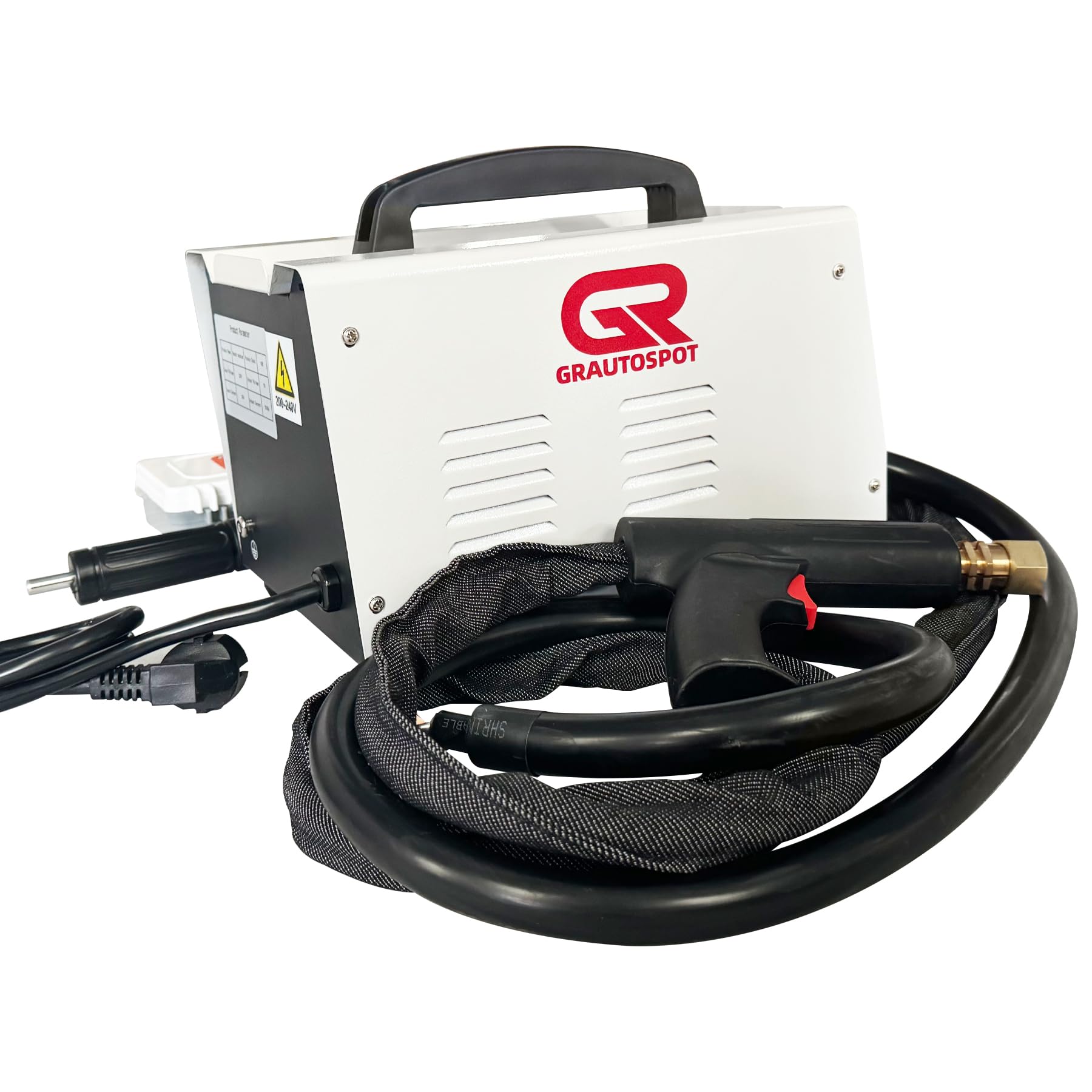 F90E - Spotter di scarico per carrozzeria, 5 modalità, 1,8 KW, 3500 A, saldatrice a punti, 0,6 – 1,2 mm, spessore di saldatura, spotter Dent Puller per saldatura continua, bullone