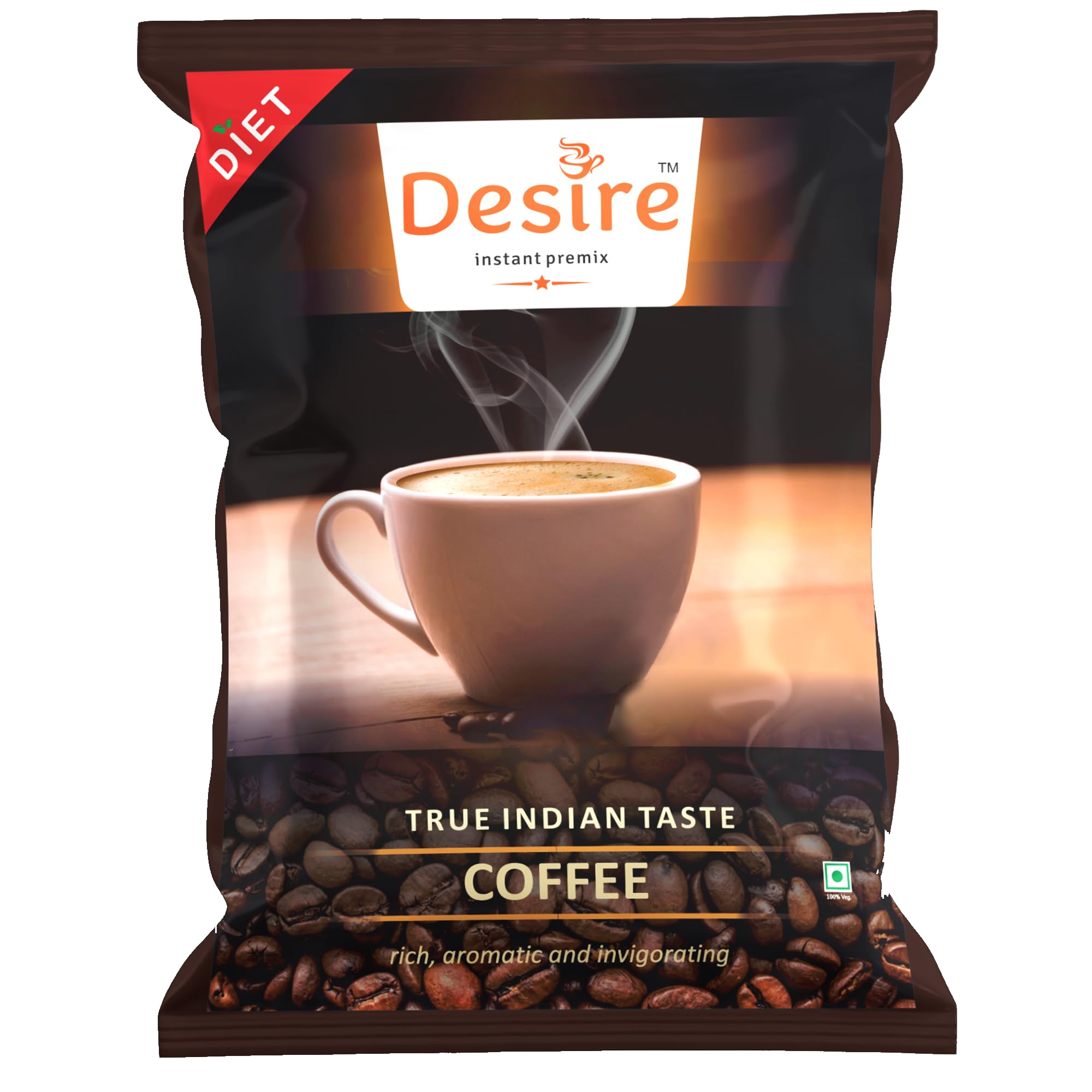 Desire instant premix Coffee Permix Low Sugar(Diet)Coffee Premix For Vending Machine,Coffee Powder Bag For Coffee Machine Or Manual Use-Just Add Hot Water & Enjoy( Serves 40 Cups,Pack Of 1),500 Grams-picture-28
