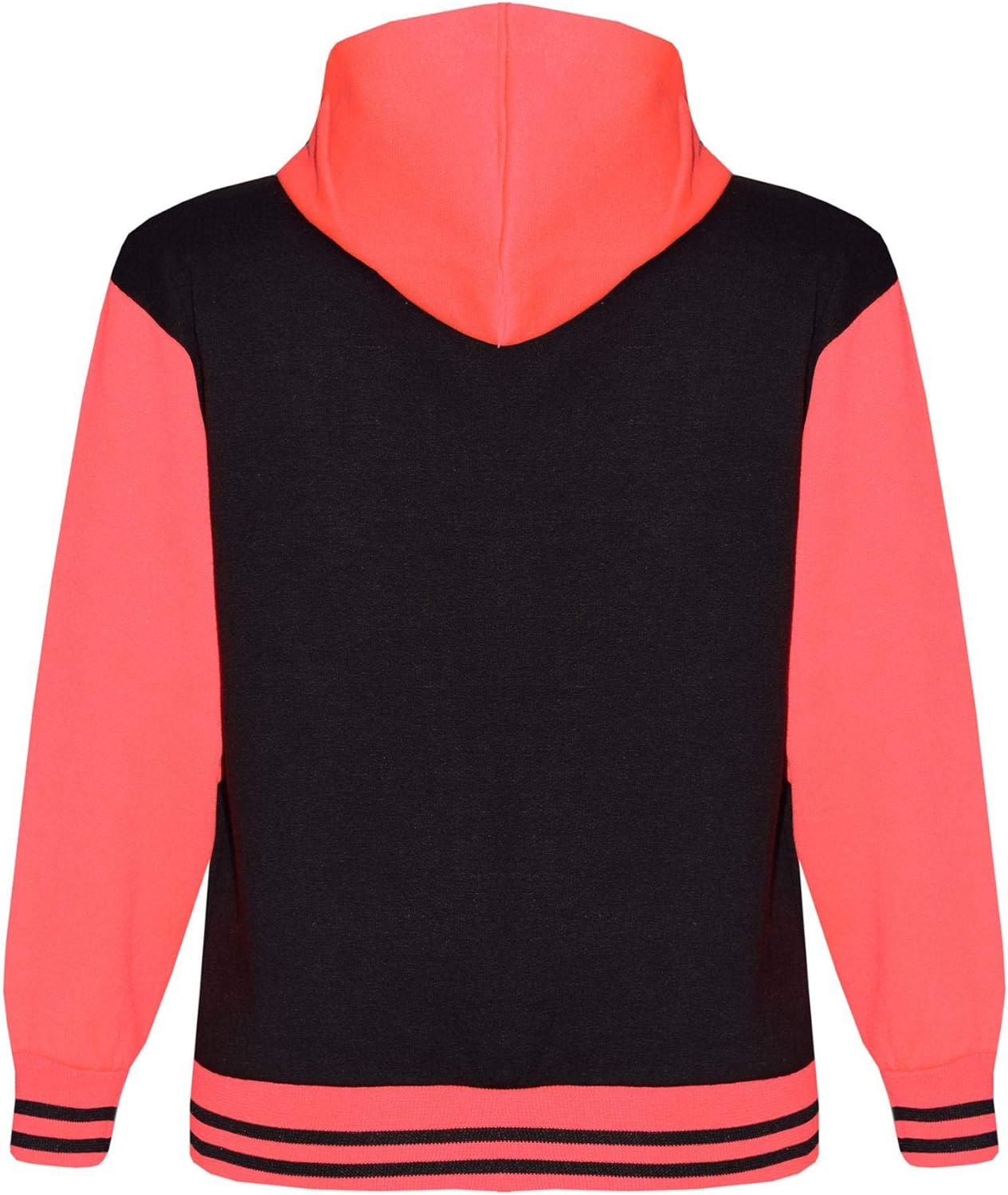 A2Z 4 Kids Unisex Girls Boys Baseball Tracksuit R Fashion FOX Hoodie With Joggers B.B Contrast Jacket Varsity Style Coat