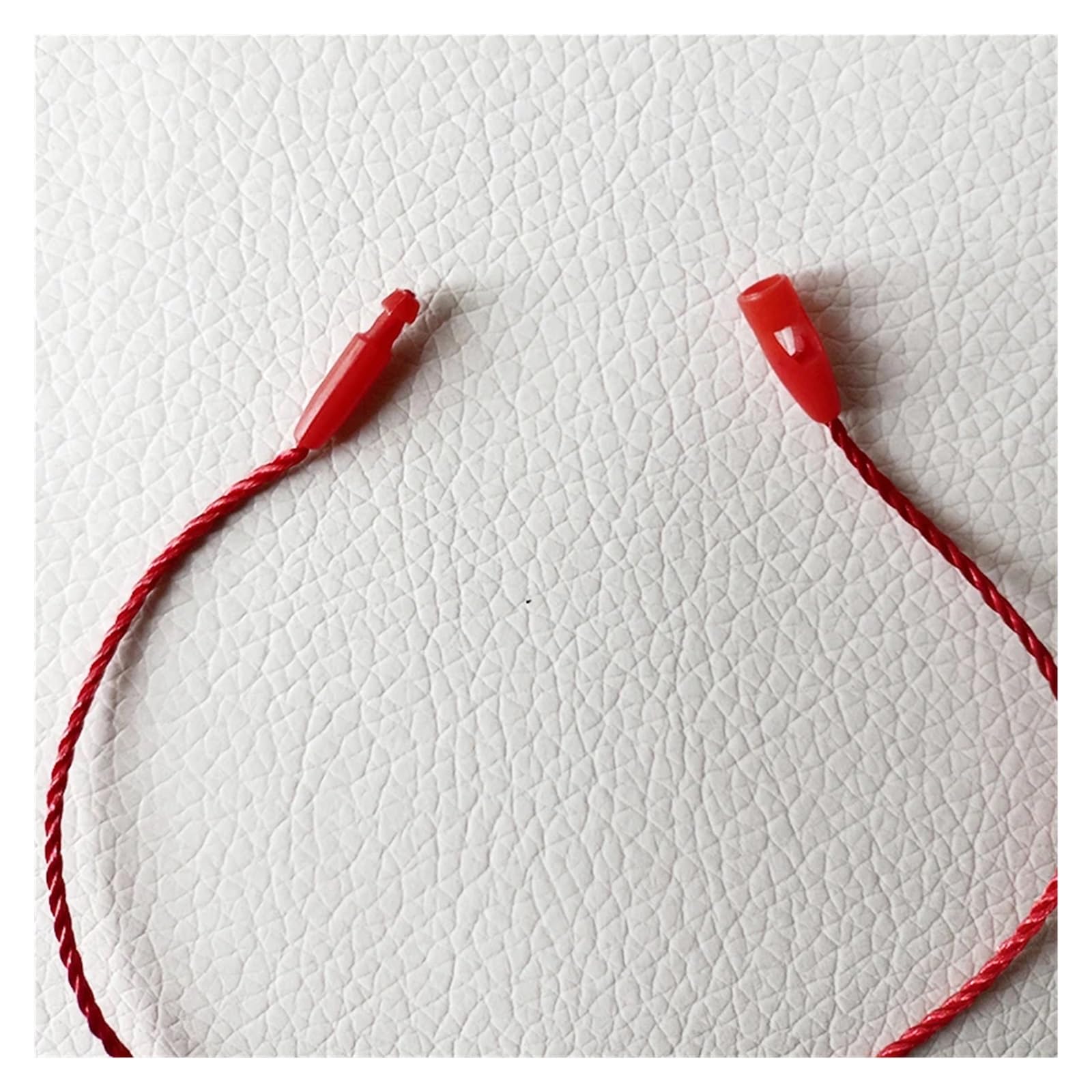 Preisschildschnur 600 Stück Bekleidungsetiketten, rote Seilschnur, 20 cm, Kleidungsetiketten, Schlösser, for Taschen, Spielzeug, Etiketten, Karten Für Kleideretiketten