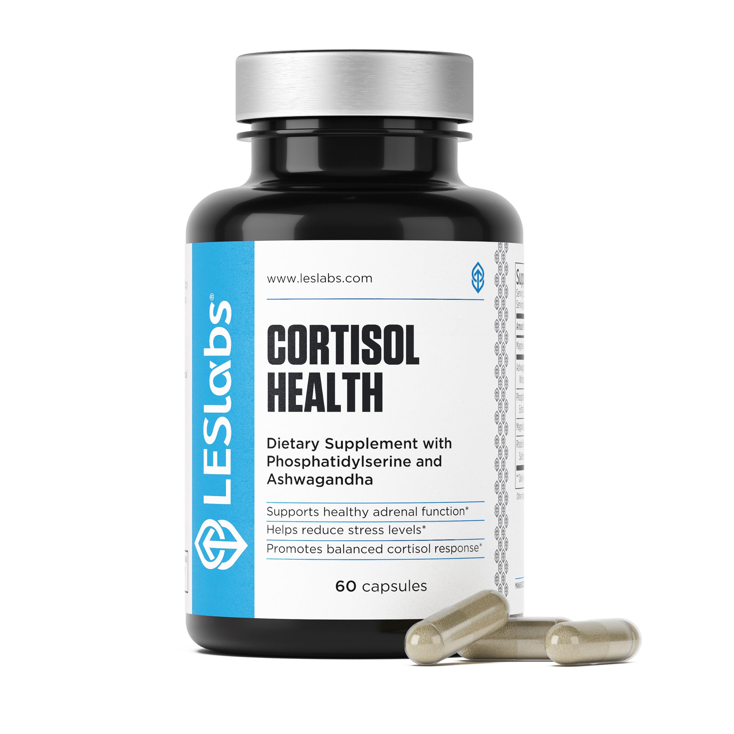 LES Labs Cortisol Health Stress & Sleep Support Supplement