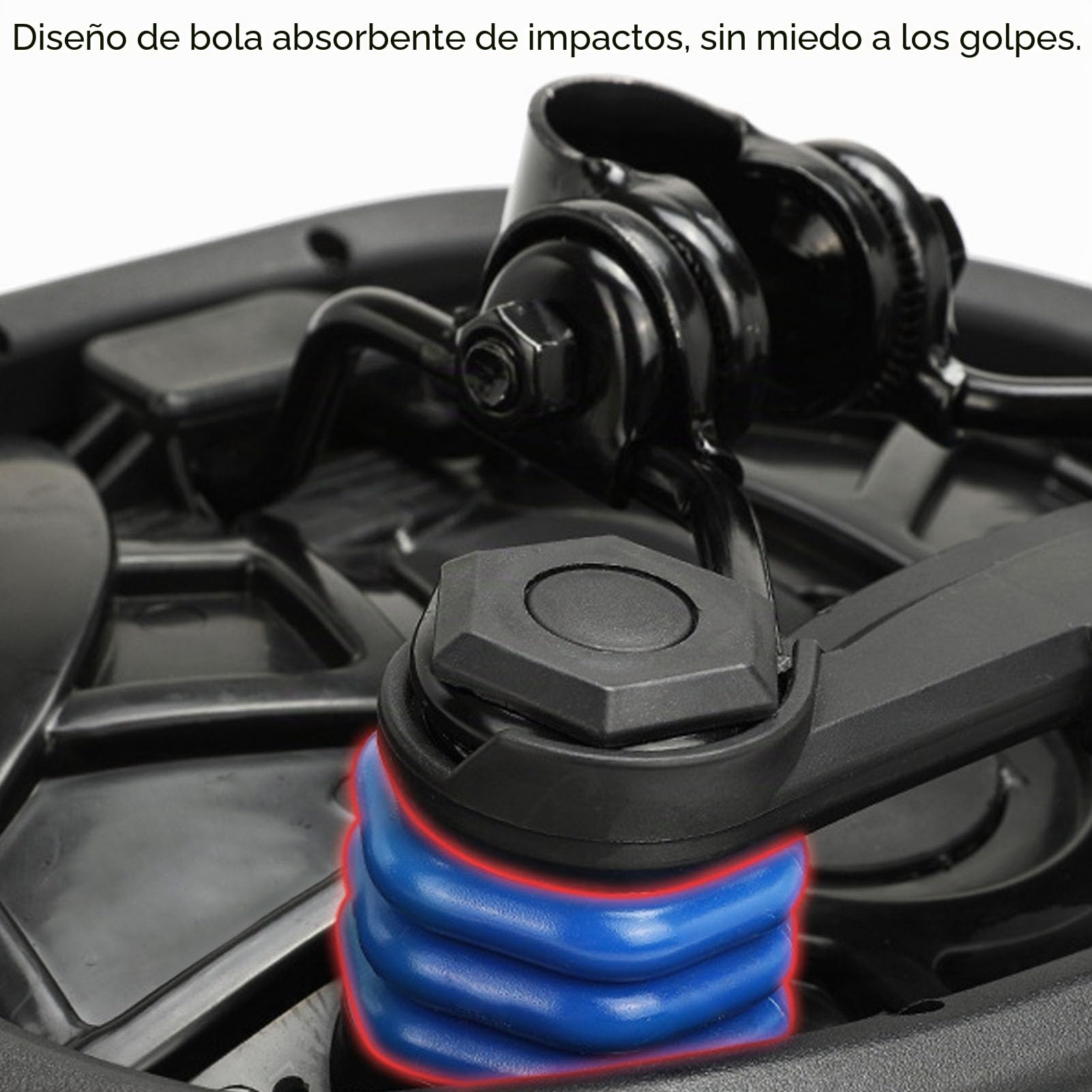 BuyWeek Sillín de bicicleta sin conexión, asiento de bicicleta PU cuero grueso hueco transpirable asiento de bicicleta para bicicleta plegable de bicicleta de montaña mtb (sillín de bicicleta de cuero