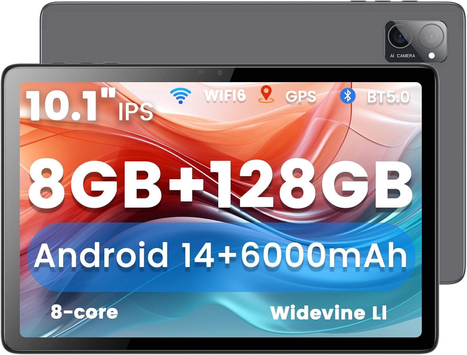 Amazon.com : Android 14 Tablets 10 inch, Octa-Core 8GB RAM+