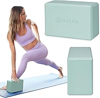 Vista 10 de Gaiam Yoga Block - Supportive Latex-Free Eva Foam - Soft Non-Slip Surface with Beveled Edges for Yoga, Pilates, Meditation