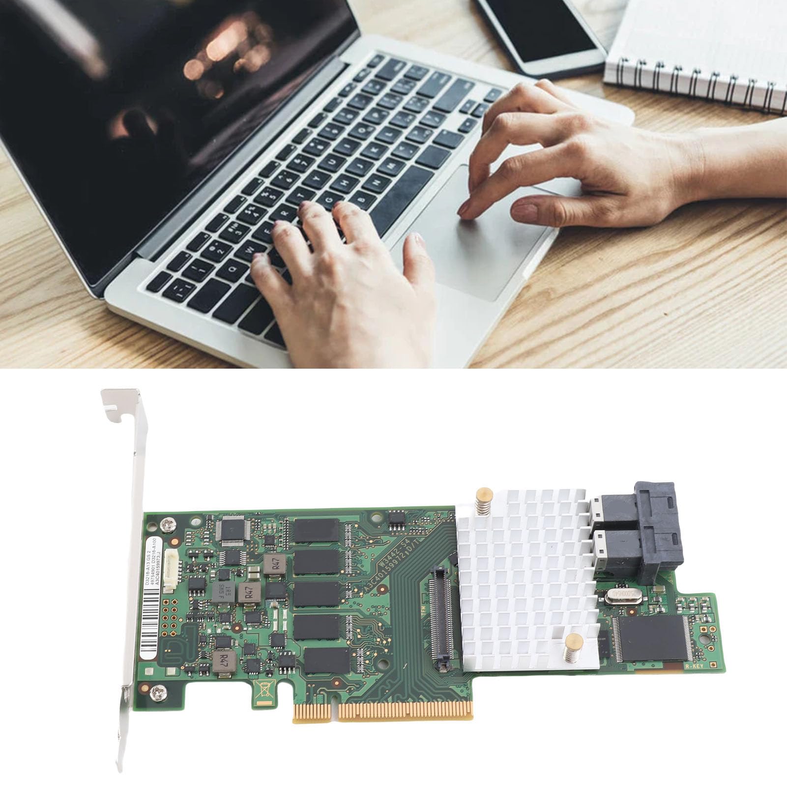 Tarjeta Smart Array Potente Controlador de 12 GB/s para Server 2012 y Máquinas Virtuales 1 X PCI Express 3.0 X8