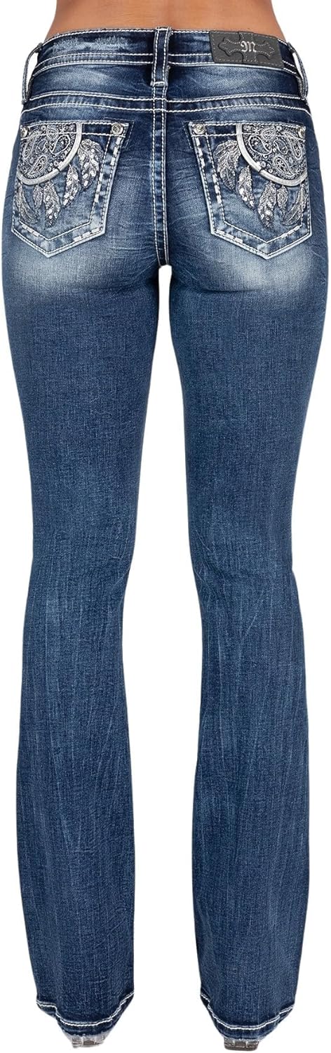 Miss Me Women's Mid-Rise Paisley Dreamcatcher Jamaica Ubuy