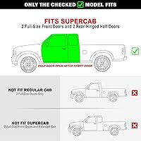 Vista 2 de APS Estribos tipo iBoard compatibles con Ford Ranger Mazda Serie B 1999-2011 Super Cab 4 puertas (requiere perforación)