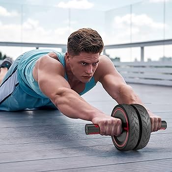 Amazon.co.jp: Reodoeer腹筋ローラー 初心者向け 天然ゴム材料