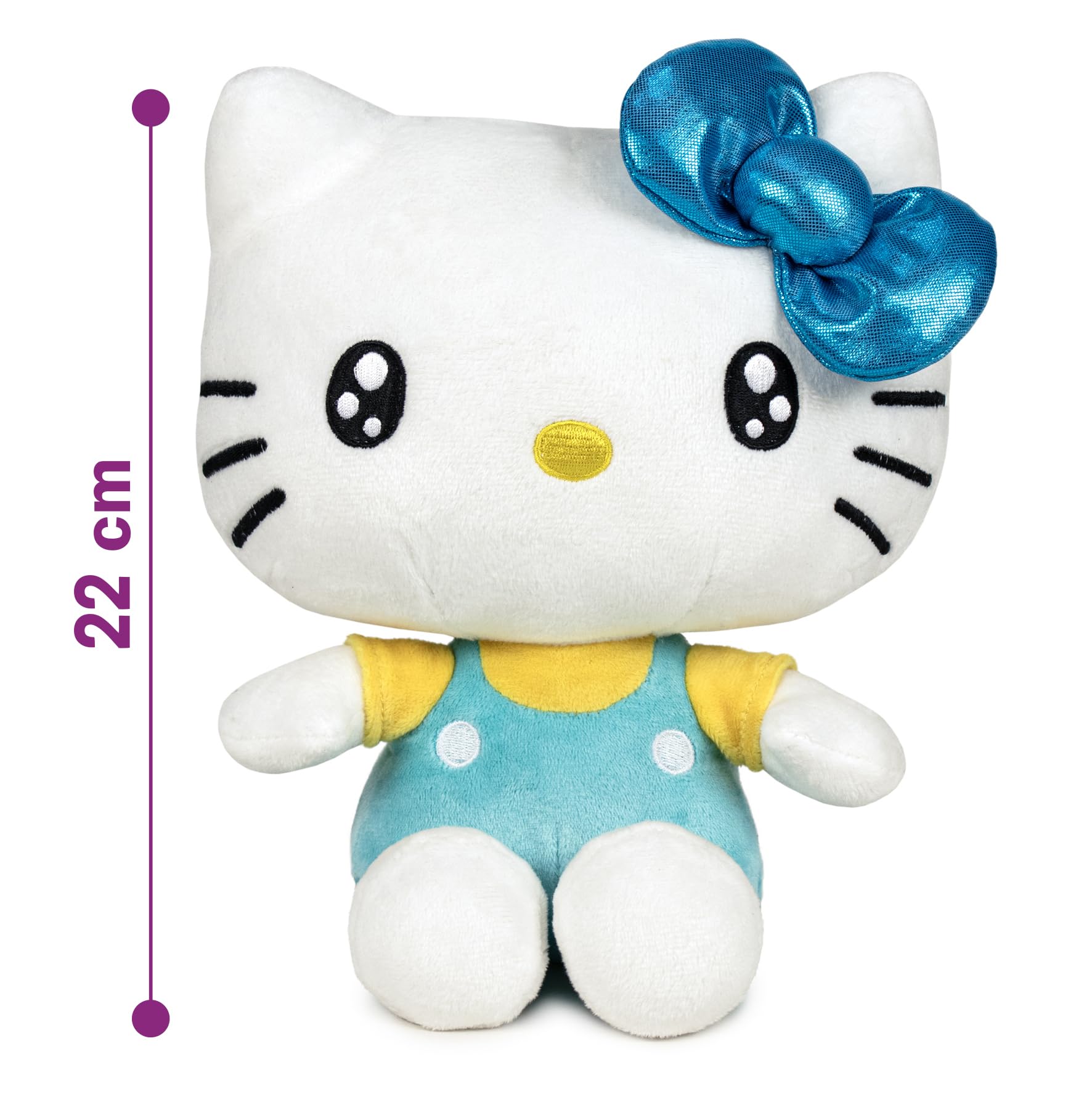 Hello Kitty My Bestie Forever Plush, 22cm Green Soft Toy, Cute Hello Kitty Character in Green Outfit, Official Licensed Merchandise, for Fans and Collectors, Suitable for Ages 4+ - Image 2