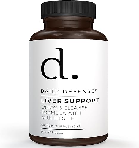Fórmula de limpieza hepática, desintoxicación y reparación - Suplemento de apoyo hepático con extracto de alcachofa para la salud del hígado -