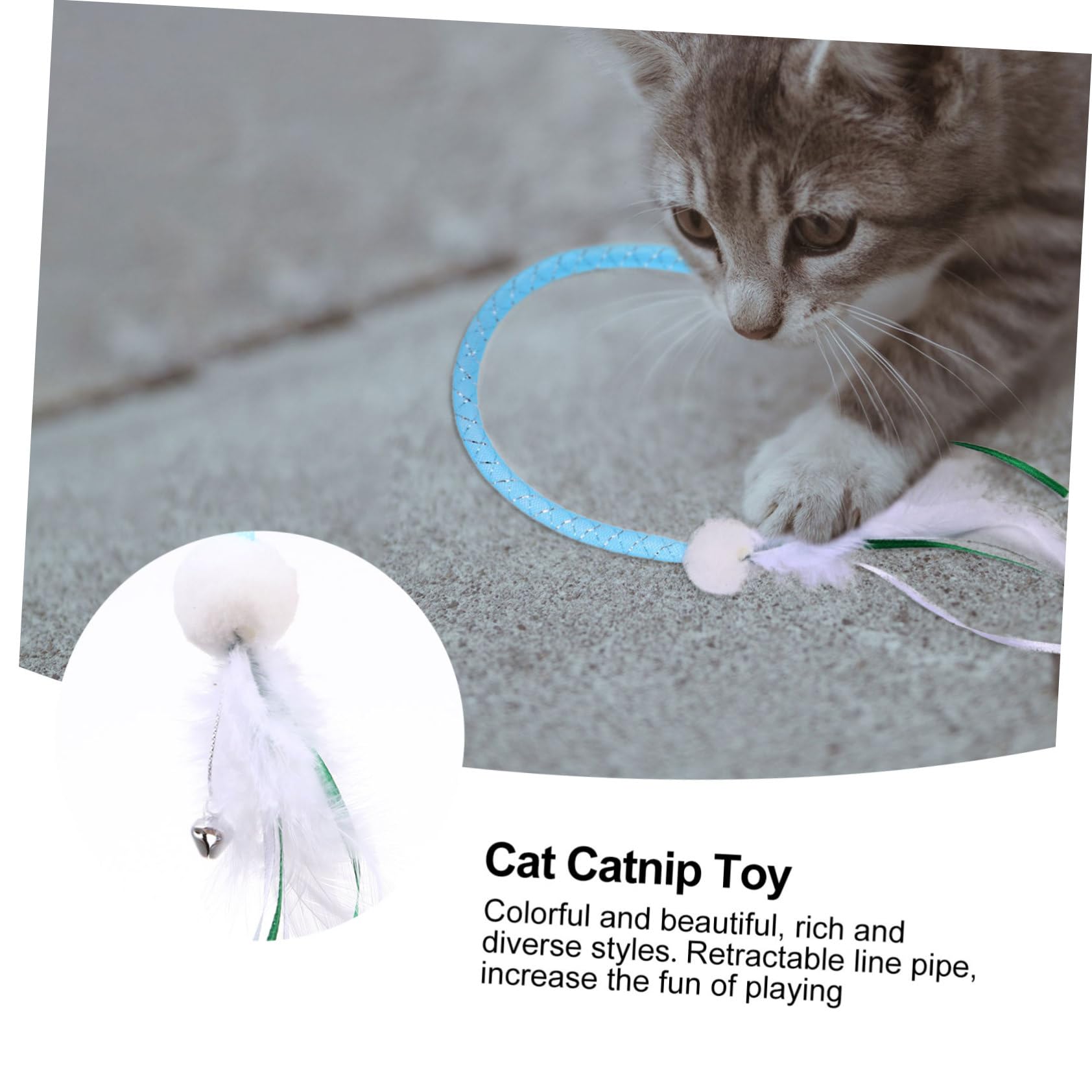 POPETPOP Lot De 3 Jouets Interactifs pour Chat Thème De Noël Clochette Et Jeu pour Chat 3 Pièces X 3
