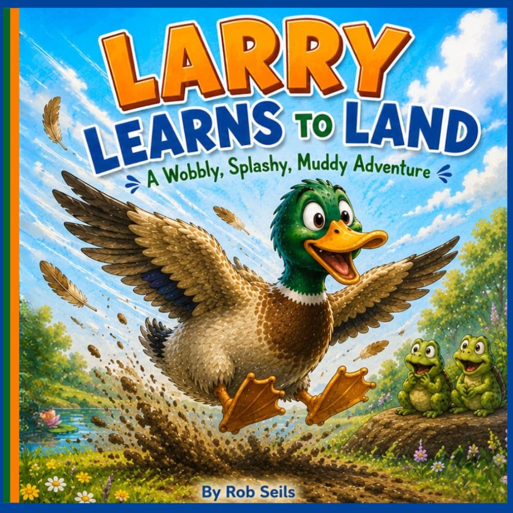 Larry Learns to Land: A Wobbly, Splashy, Muddy Adventure