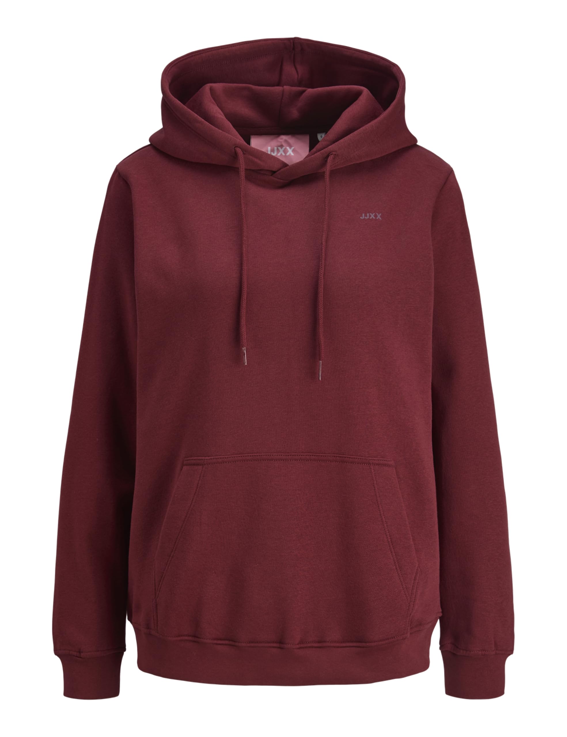 JJXX Womens Jxabbie Rlx Ls Every Hood Swt Noos, Cabernet, M UK