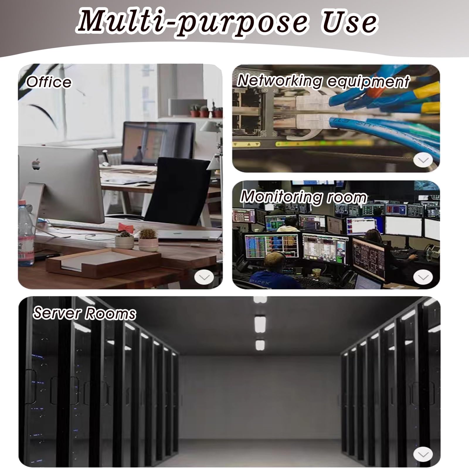 Server Rack Cabinet con serratura per apparecchiature di rete IT, sistemi A/V e uso residenziale/commerciale