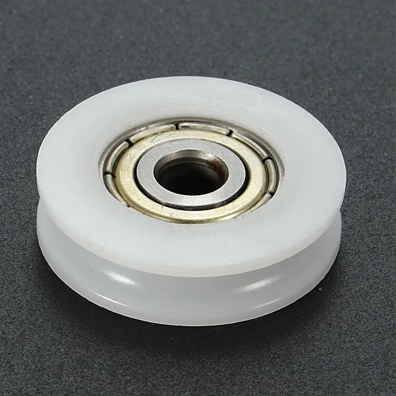 Łożysko koła tylnego 10 sztuk 5x24x7mm łożysko kulkowe U rowek nylonowe okrągłe koło pasowe rolka koła do 3.8mm liny łożysko kulkowe uszczelki łożysk