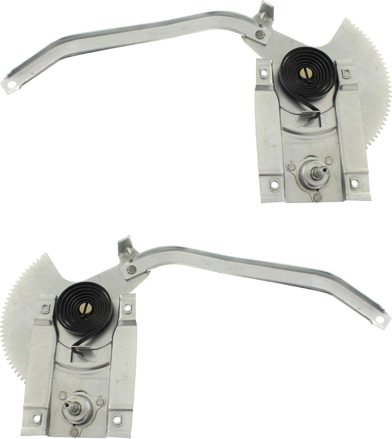 Evan Fischer Manual Window Regulator Compatible with Ford Mustang 1964-1966 Front, Driver and Passenger Side with metal screw Replaces# C5ZZ6523202B, C5ZZ6523203B