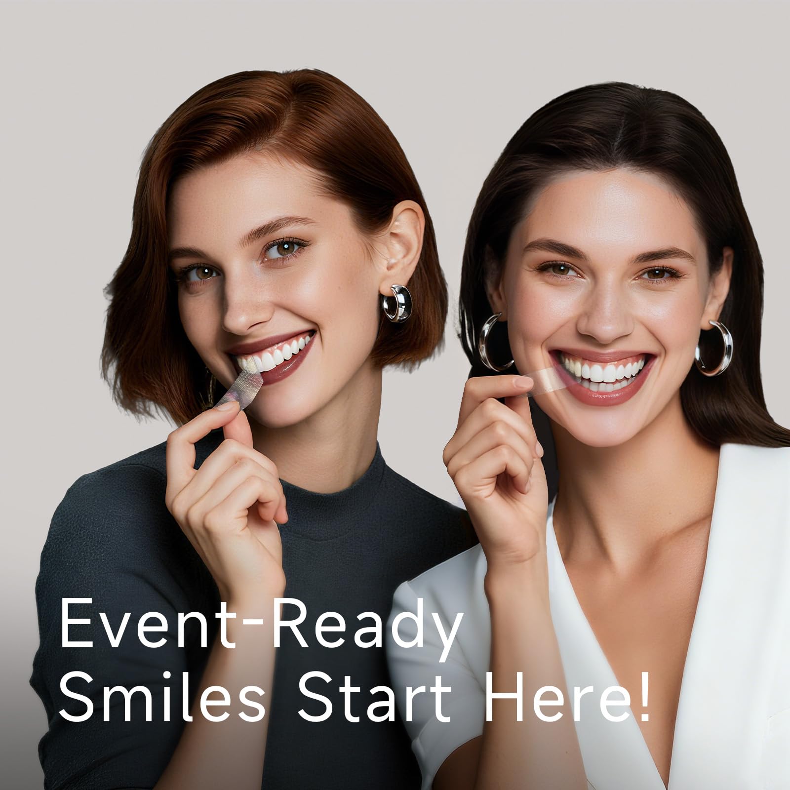 Tiras Blanqueadoras Dientes Blanqueador Dental: TeethBliss 14 Tratamientos Tiras Blanqueadoras Baja Sensibilidad, blanqueamiento en Casa para Bodas, Citas y trabajar para Bebedores Café, gris