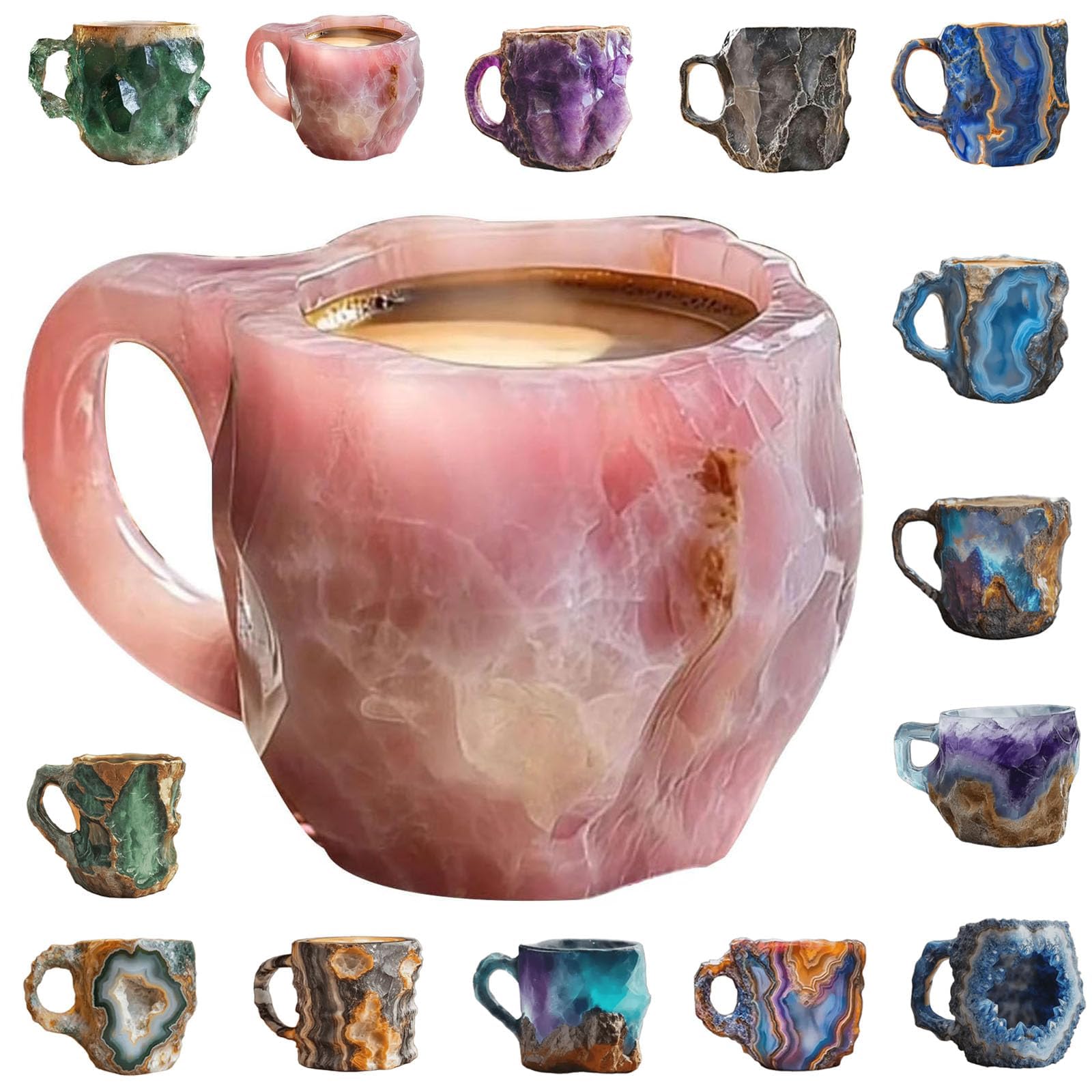 Amazon.com: Mineral Crystal Coffee Mugs , Mineral Crystal Coffee Mug ...