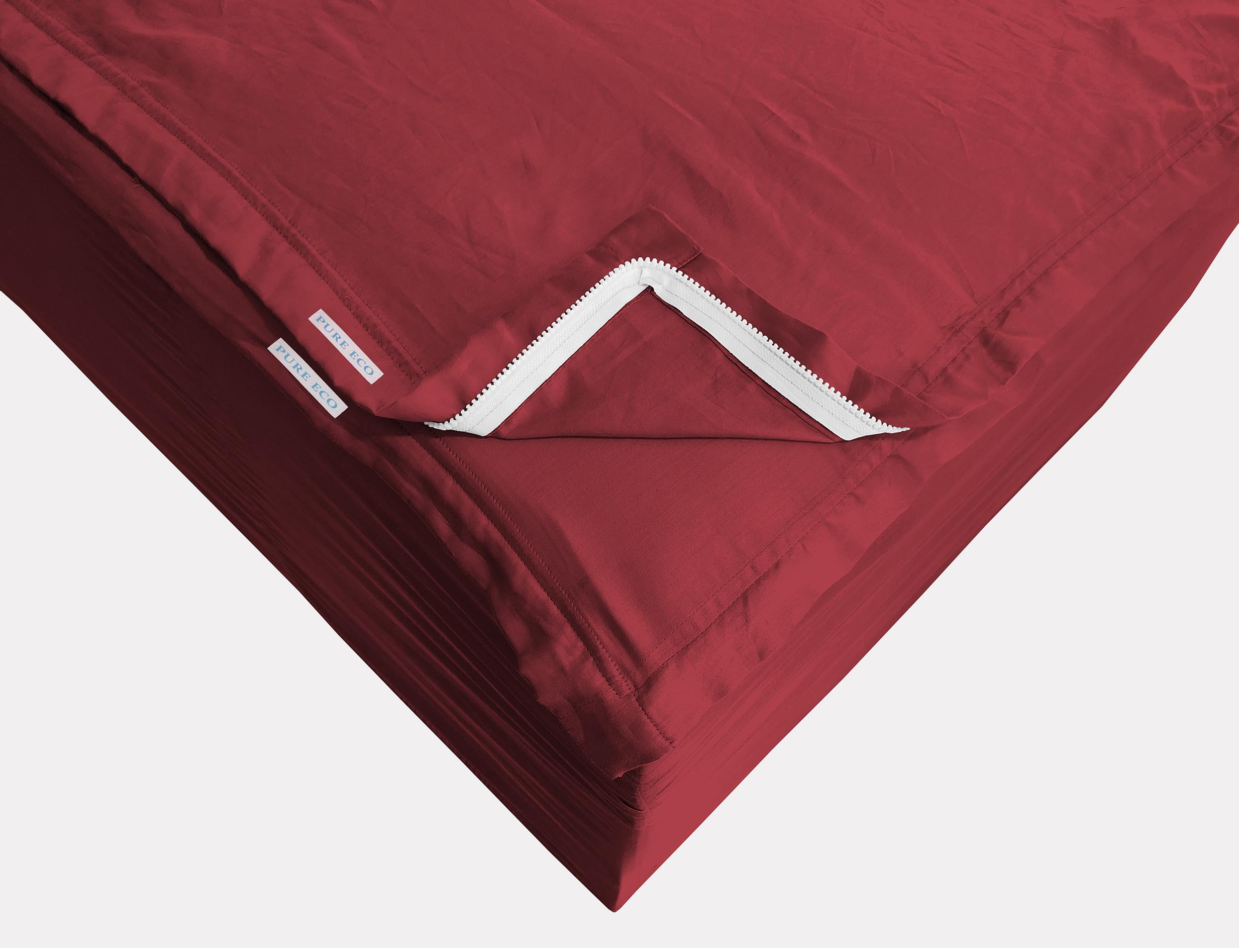 Spannbettlaken mit Reißverschluss, für Kingsize-Betten, 1 Unterteil mit
