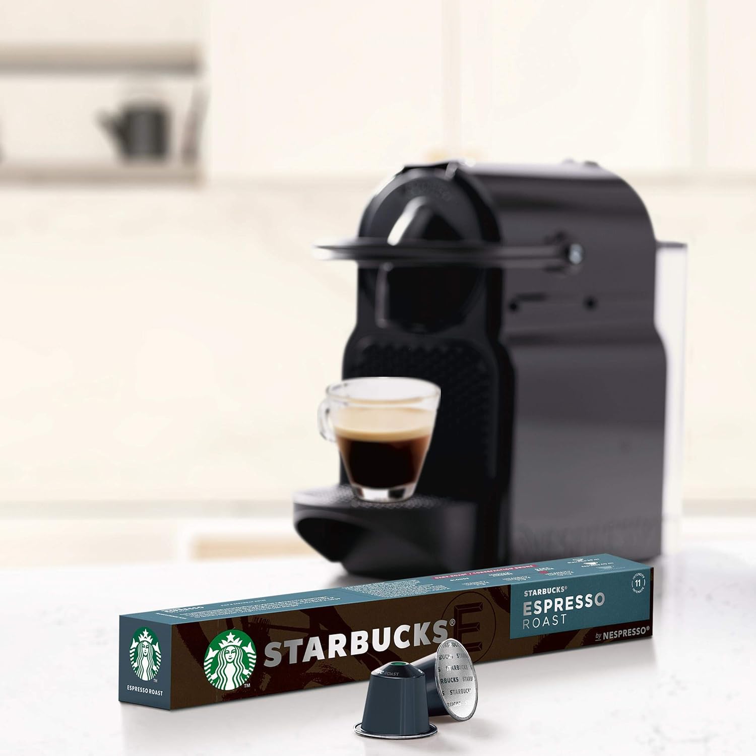 STARBUCKS Espresso Roast By Nespresso Caffè, 8 confezioni da 10 capsule (80 capsule) Espresso Dark 10 Unità (Confezione da 8) - Immagine 5