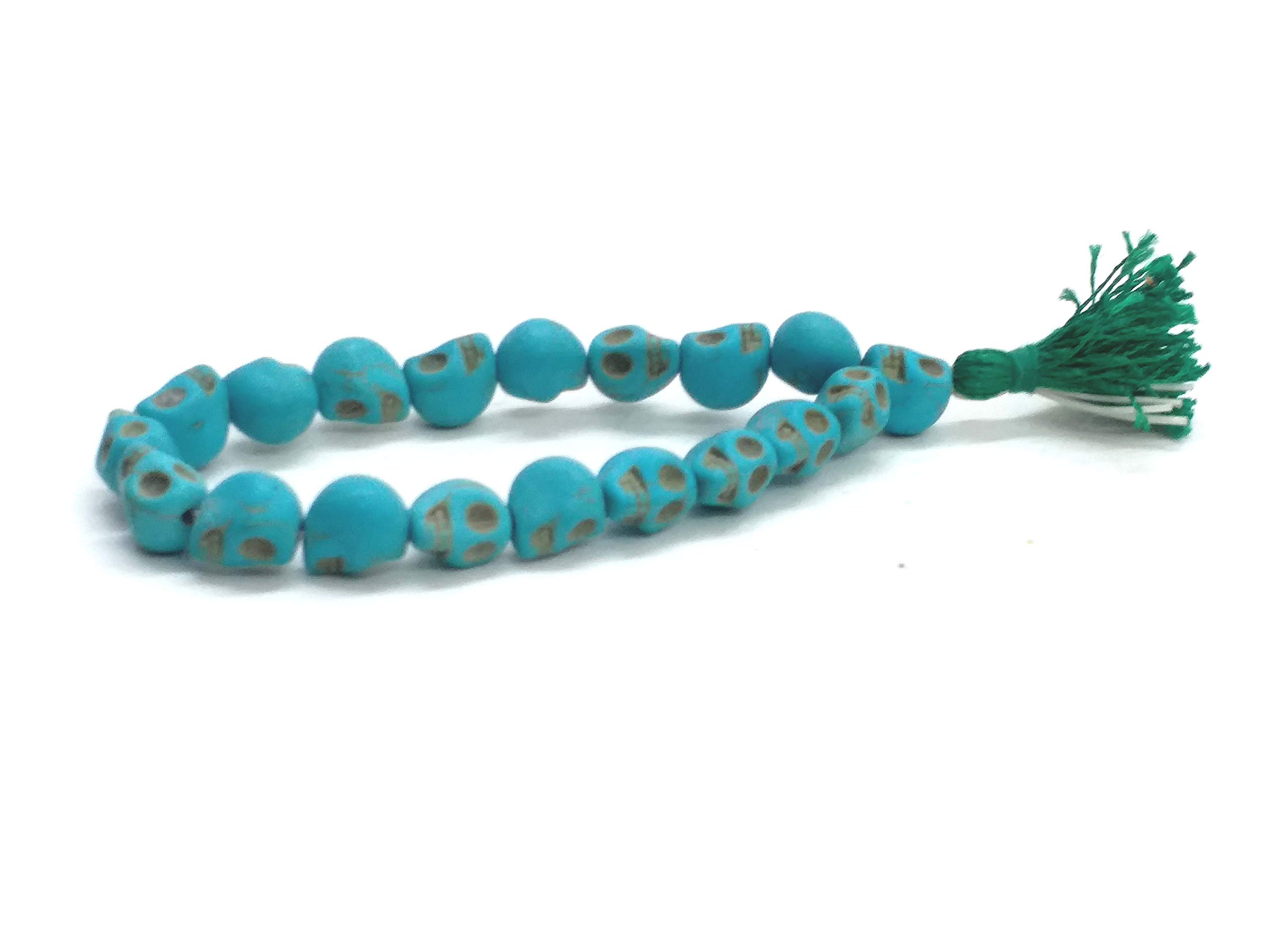 Astroghar Turquoise Skull Shaped Bracelet (B07NJRZMQN) Amazon Price History, Amazon Price Tracker