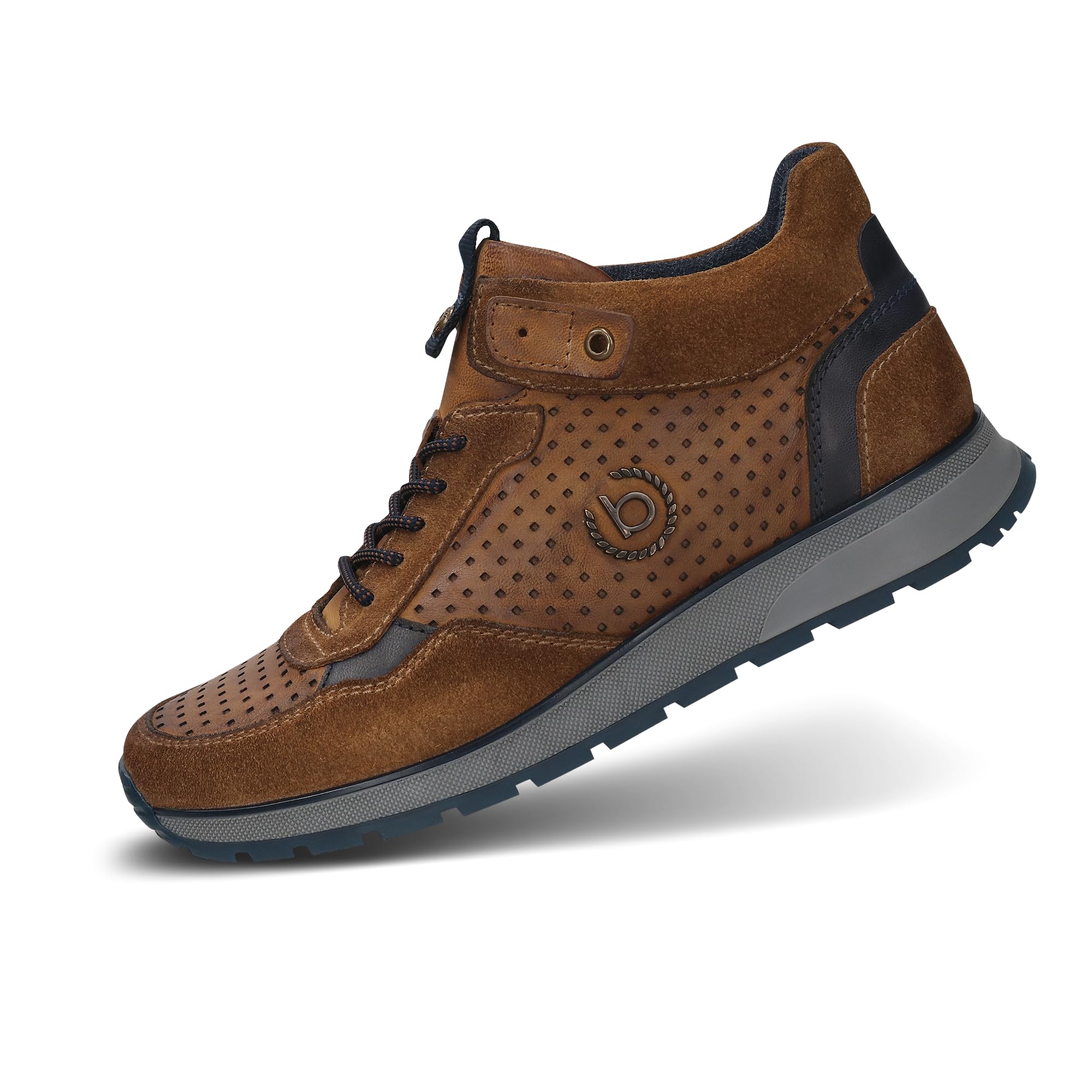 bugatti Men's Classic Boots Cold Lining, Cognac, 14.5