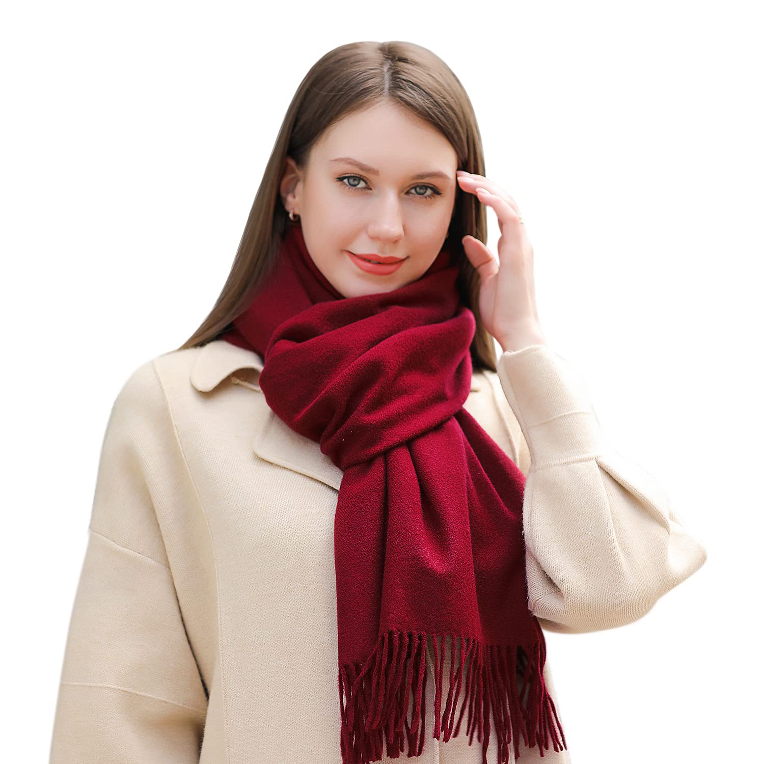 MASADA Damen Winterschal warmer und weicher Schal