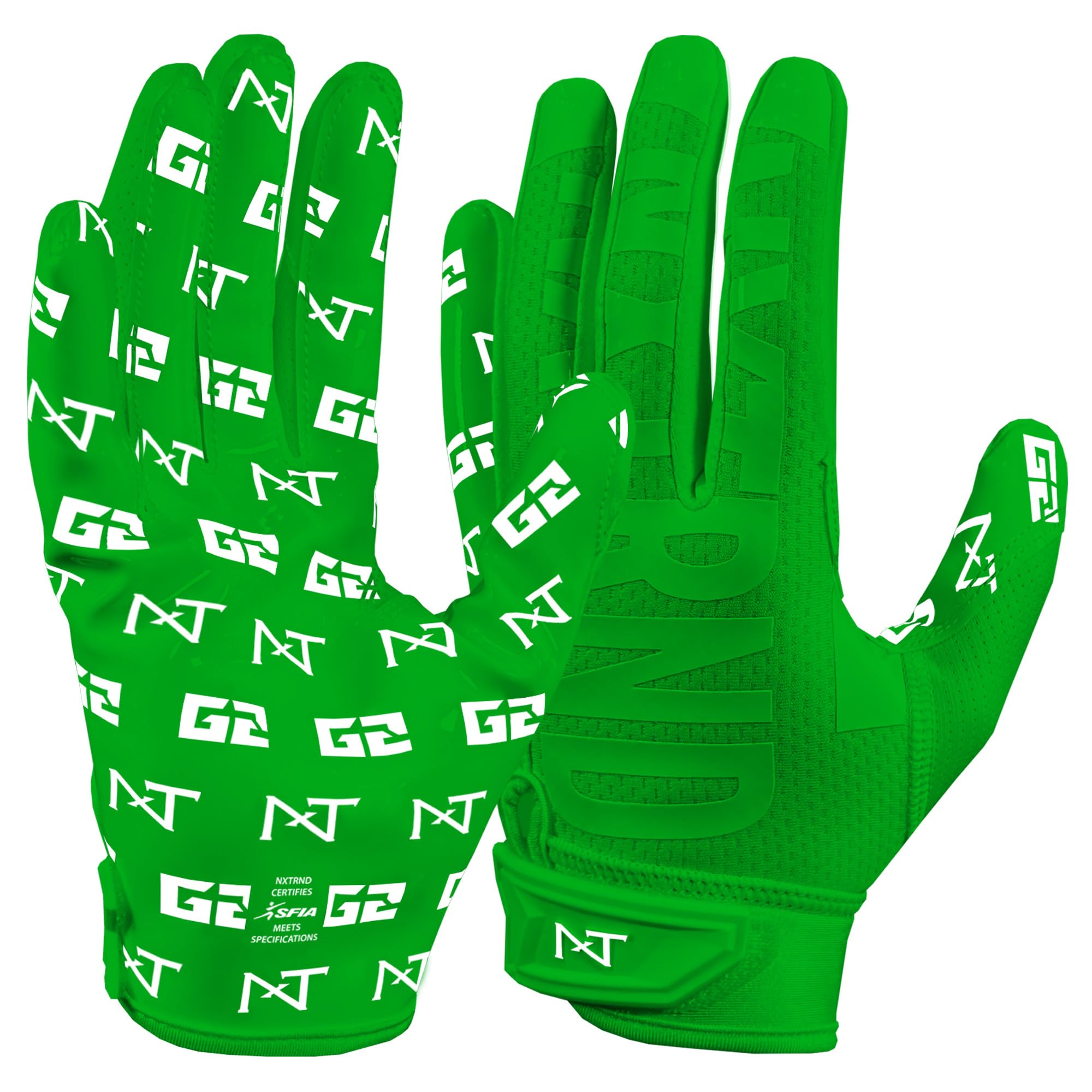 Nxtrnd G2 Pro Football Gloves, Men's Ultra Sticky Elite Receiver Gloves