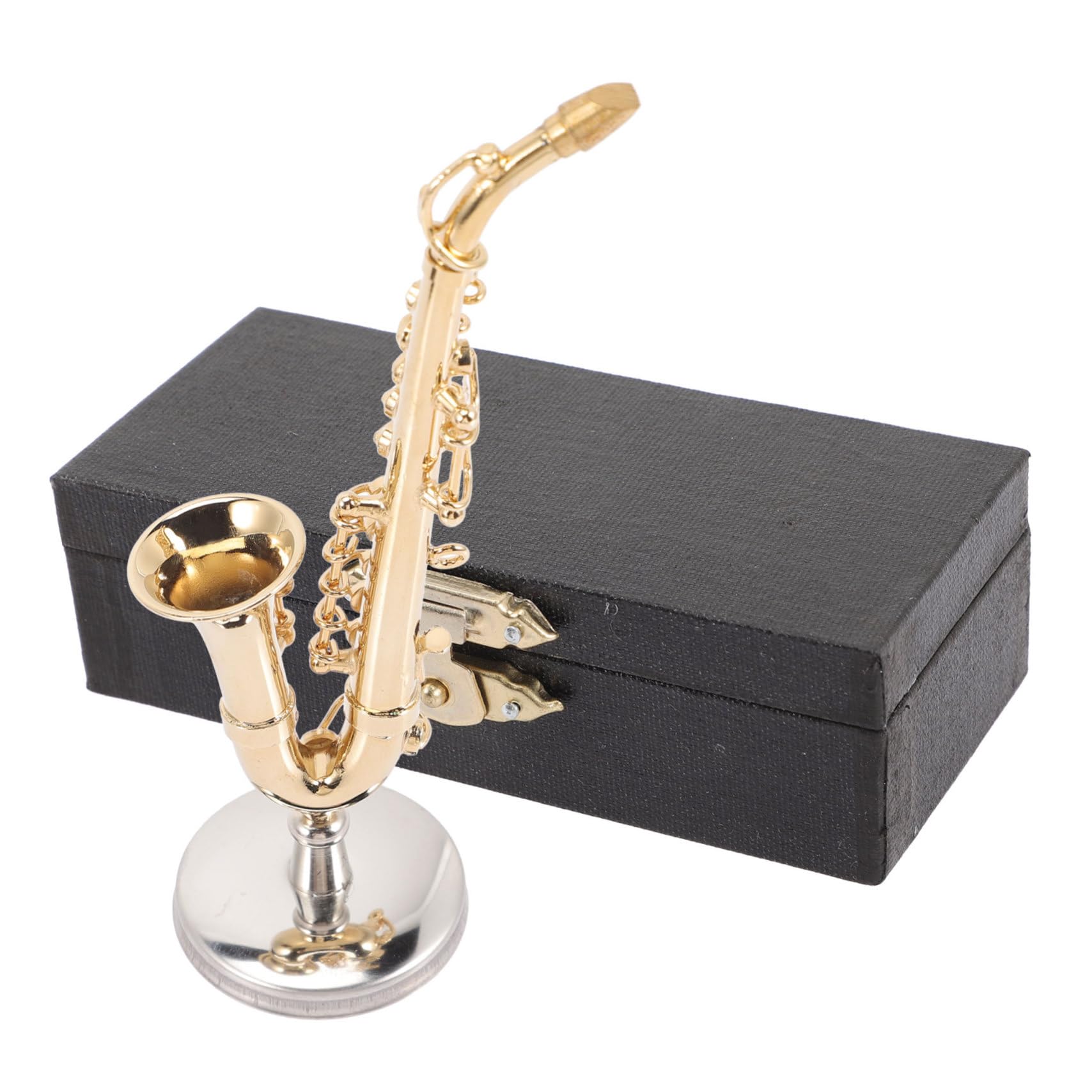 Snapklik.com : 1 Set Saxophone Model Baritone Saxophone Mini Sax Model ...