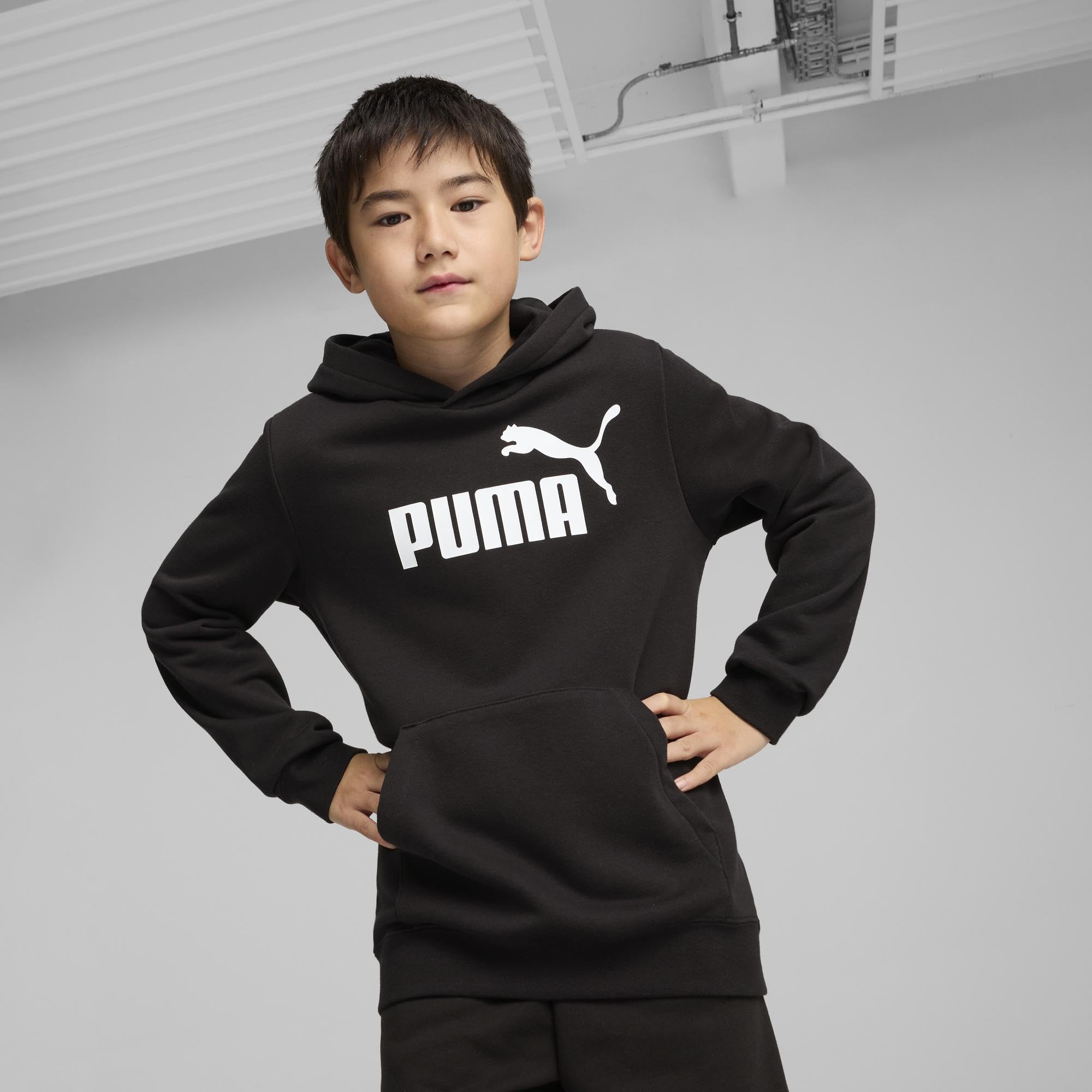 PUMA Ess No. 1 Logo Hoodie TR B Felpe con Cappuccio Bambini e Ragazzi (Pacco da 1)