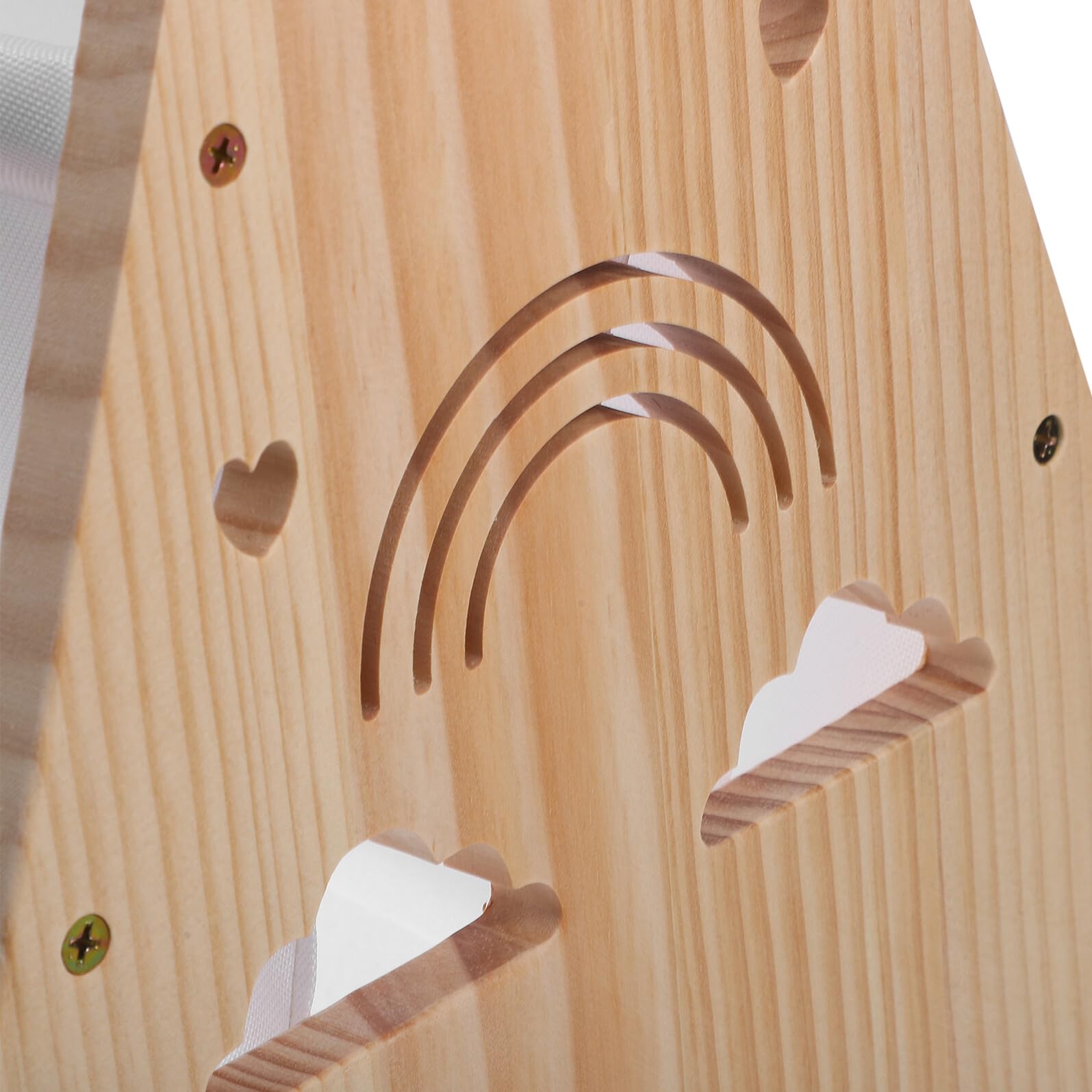 Libreria in Legno per Bambini, Scaffale Libri da Terra | Dimensioni 52, 5x41, 2x31cm, Angoli Arrotondati, Ripiano Aperto e Base Stabile per Aula e Asilo