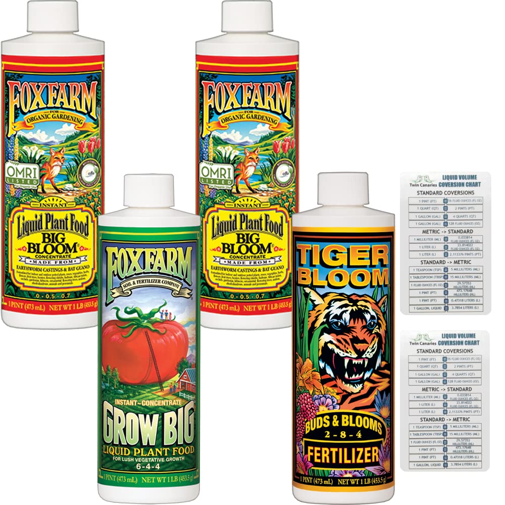 Fox Farm Big Bloom 16 oz Bottle 2 Bottles Fox Farm