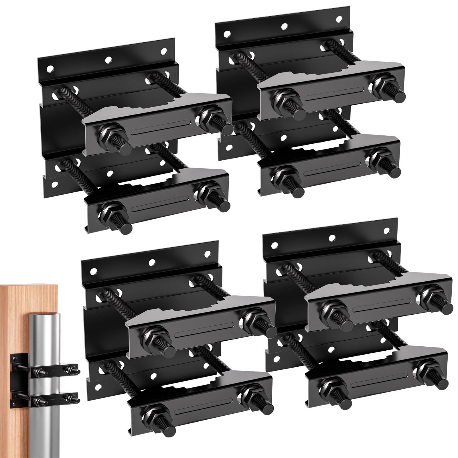 Photo 1 of UVKDEENK Pole Mounting Kit (4 Pack)