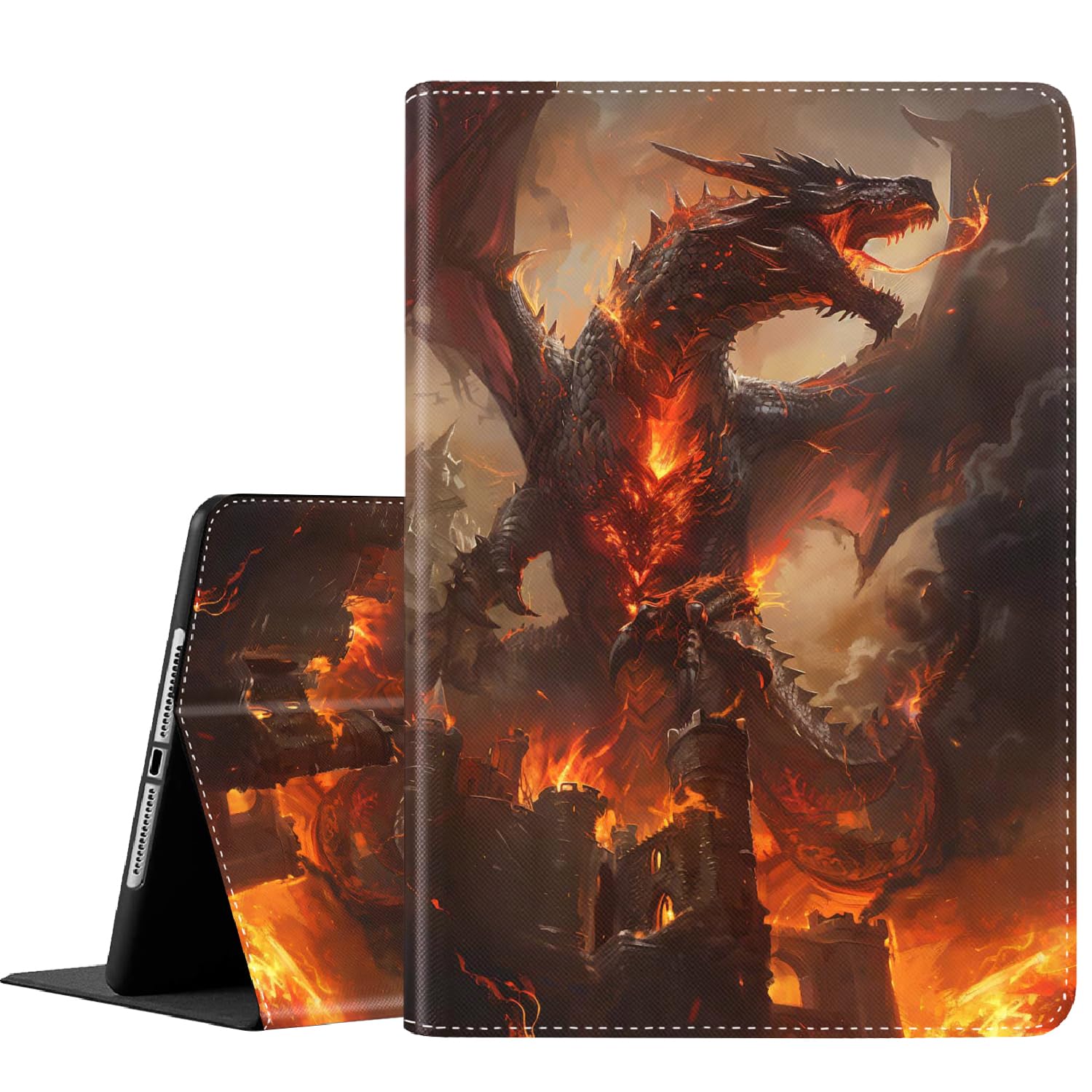 Flaming Phoenix IPad Case For IPad Air 4/5 & IPad Pro 11 - Auto Wake/Sleep Cover