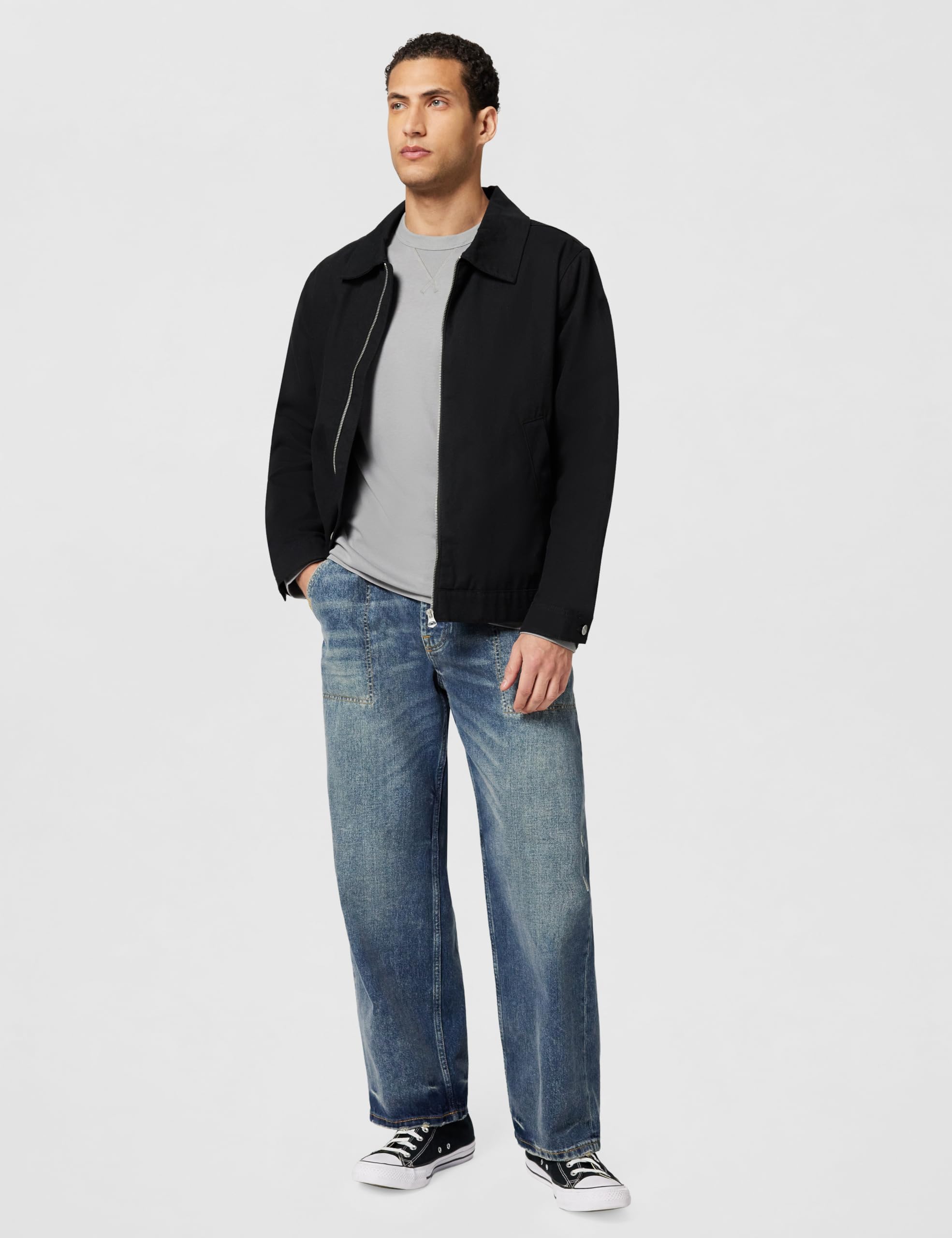 G-Star Longsleeve Nifous R mit geripptem Einsatz vorne – Bild 6