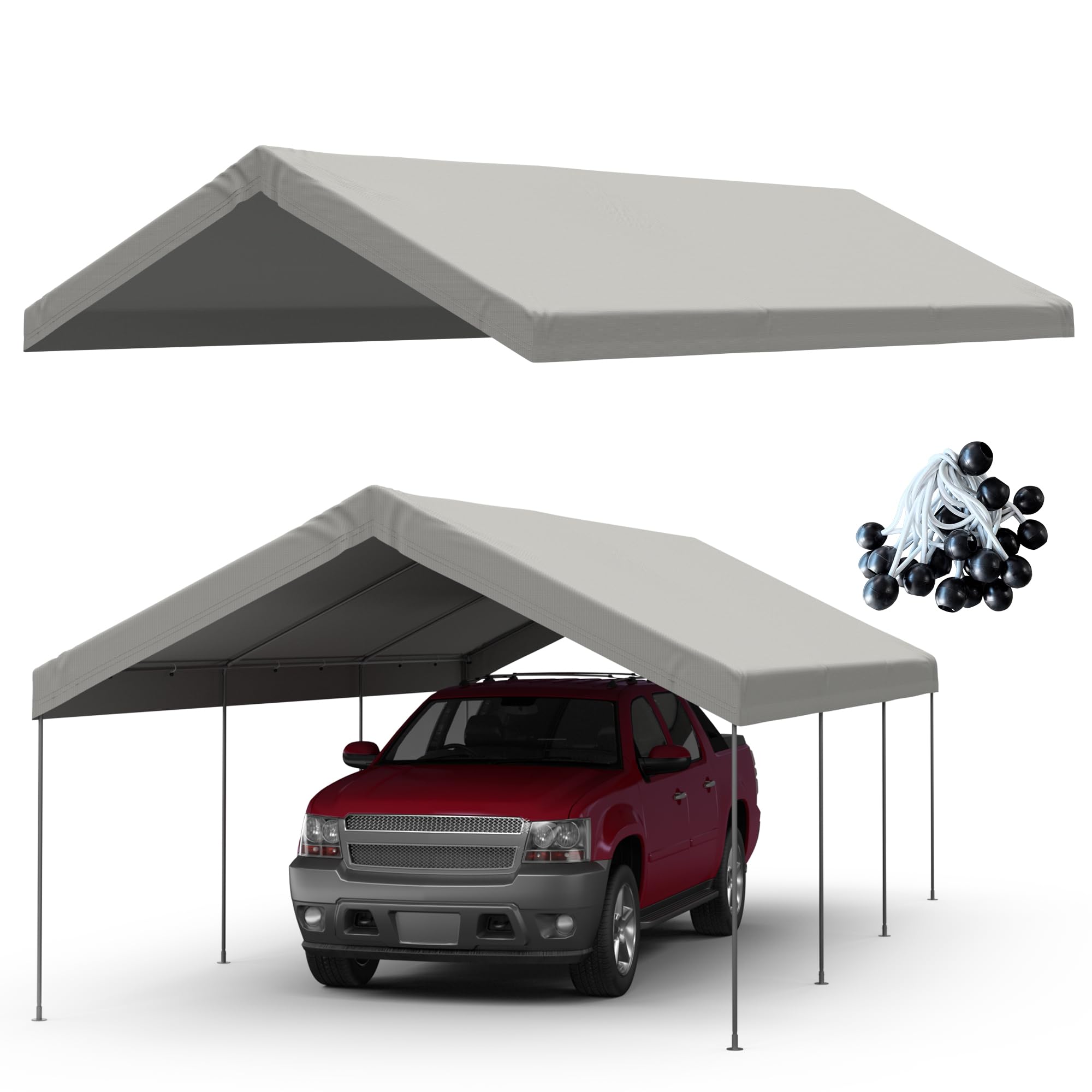 Carport Canopy Cover - 12x20 FT Weatherproof -1 Carport Canopy Cover - 12x20 FT Weatherproof -1