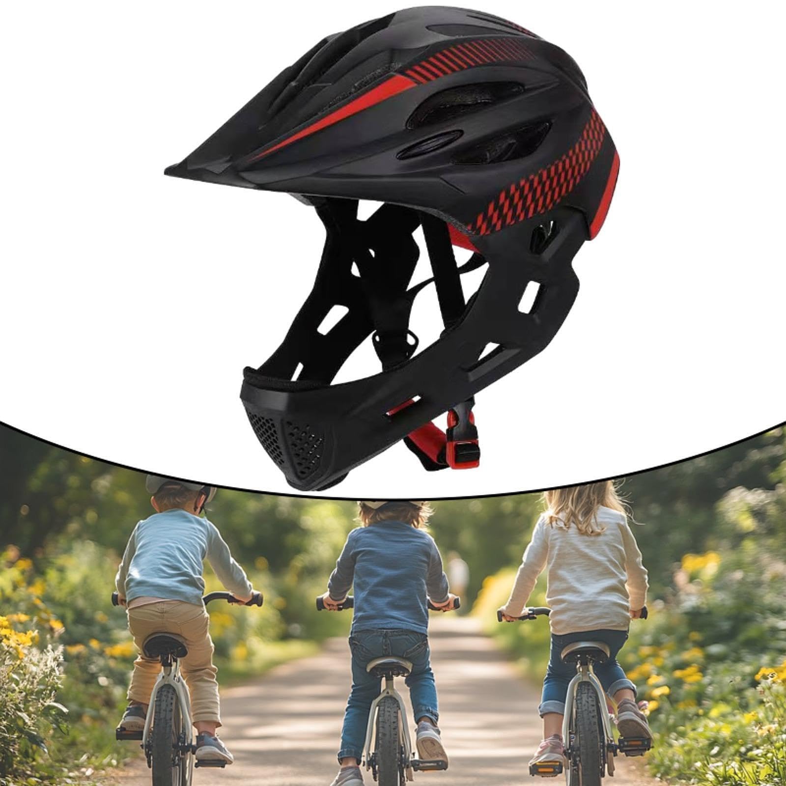 Casque de vélo pour Enfants Casque de Cyclisme Tendance Confortable Équipement de Protection Casque intégral Casque de vélo pour Enfant pour Le