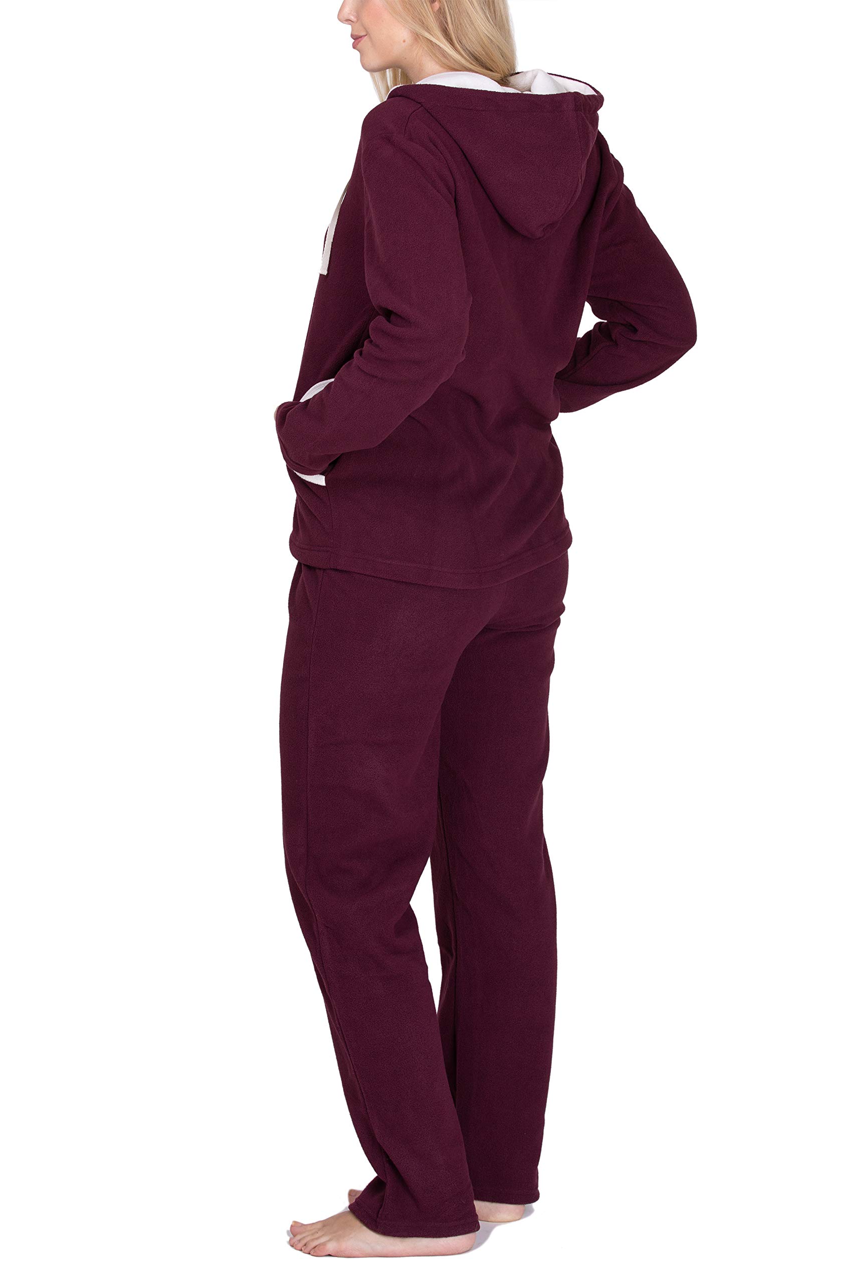 SLOUCHER Fleece-Anzug Hausanzug für Damen aus wärmenden Fleece
