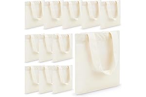 Amylove Goody Bags for Kids Birthday 8-12: Reusable Canvas Tote Bags for...