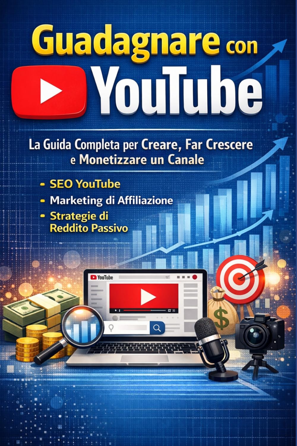 Guadagnare con YouTube: La guida completa per creare, far crescere e monetizzare un canale