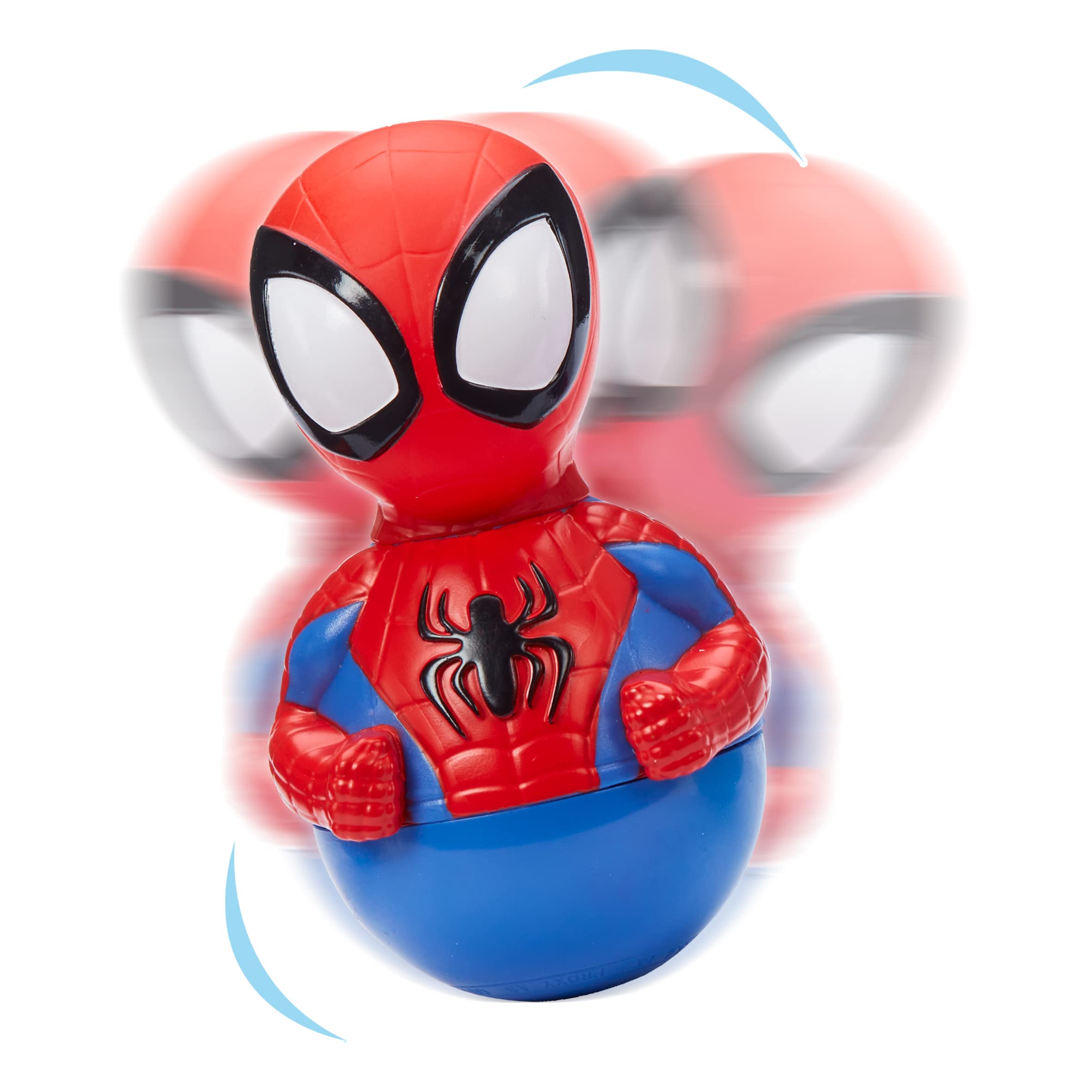 Character Options07902 Spidey & His Amazing Friends Weebles Assortment, Preschool, Spiderman Toys, Collectable Figures,Multi-Colored,Small
