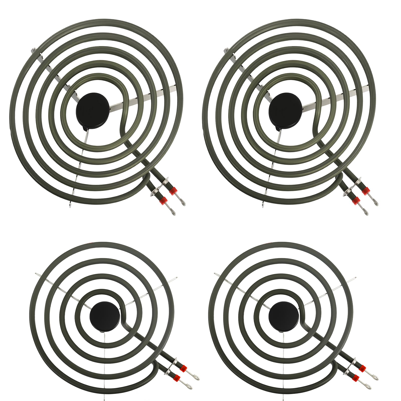 MP22YA - Juego de 2 quemadores eléctricos MP15YA de 6 pulgadas y MP21YA de 8 pulgadas