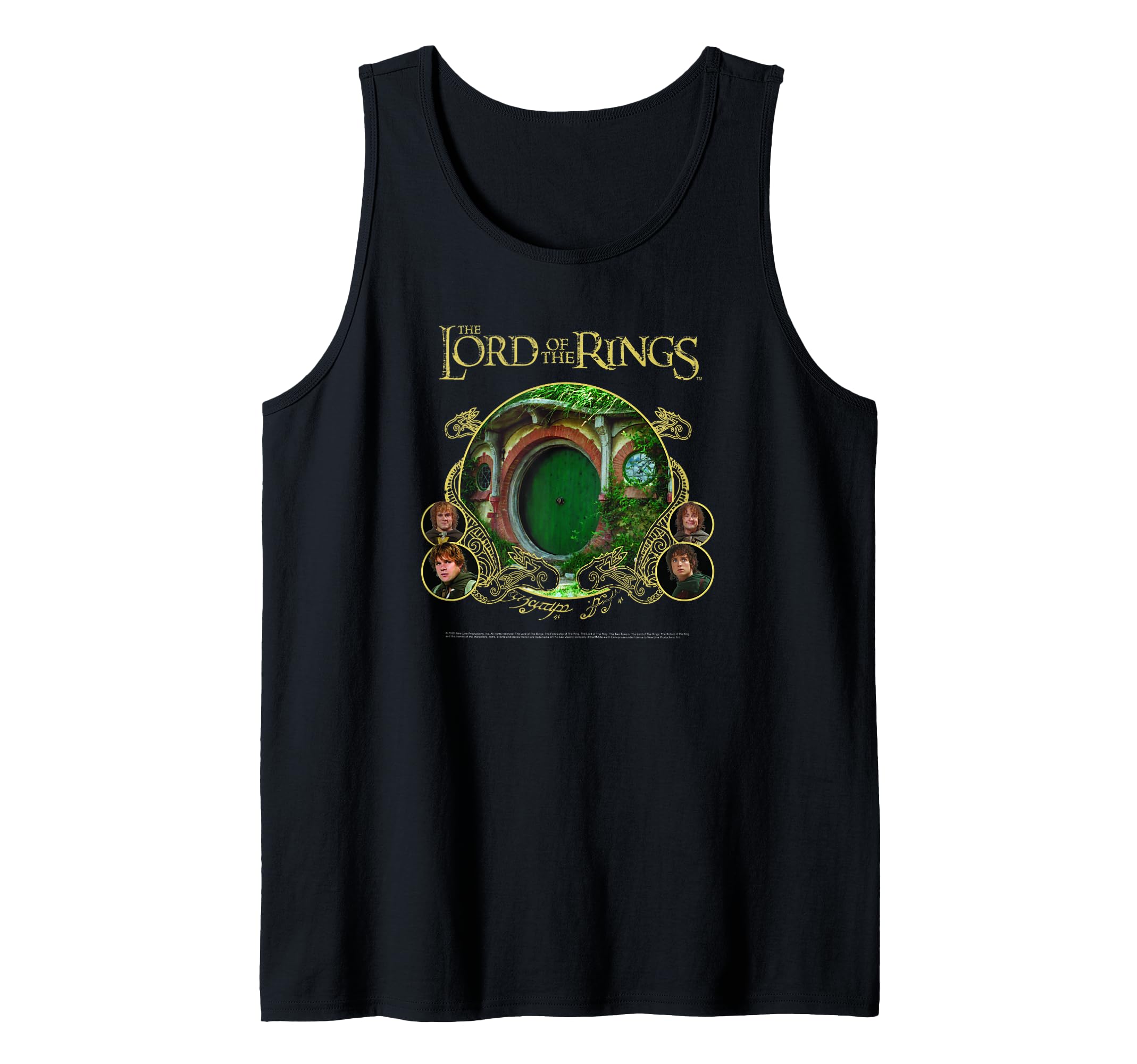 Lord Of The Rings Shire Group Poster Tank Top