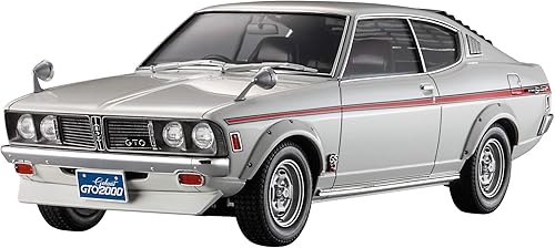 Hasegawa Escala 1/24 Galant GTO 2000GSR - Modelo de plástico Kit de coche para modelo de construcción, N.º de artículo 20475