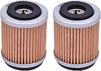 Filtro de óleo HF143 para Yamaha 5h0-13440-00-00 5h0-13440-09-00 para Bear Tra/cker 250 YFM250 YFM-250 1991-2004 YTM200 YTM225 YFM230 YFB2500 3UH-E3440-00 5H0-13440-00