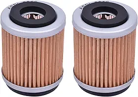 Filtro de óleo HF143 para Yamaha 5h0-13440-00-00 5h0-13440-09-00 para Bear Tra/cker 250 YFM250 YFM-250 1991-2004 YTM200 YTM225 YFM230 YFB2500 3UH-E3440-00 5H0-13440-00