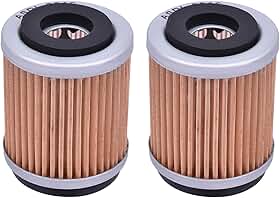 Filtro de óleo HF143 para Yamaha 5h0-13440-00-00 5h0-13440-09-00 para Bear Tra/cker 250 YFM250 YFM-250 1991-2004 YTM200 YTM225 YFM230 YFB2500 3UH-E3440-00 5H0-13440-00