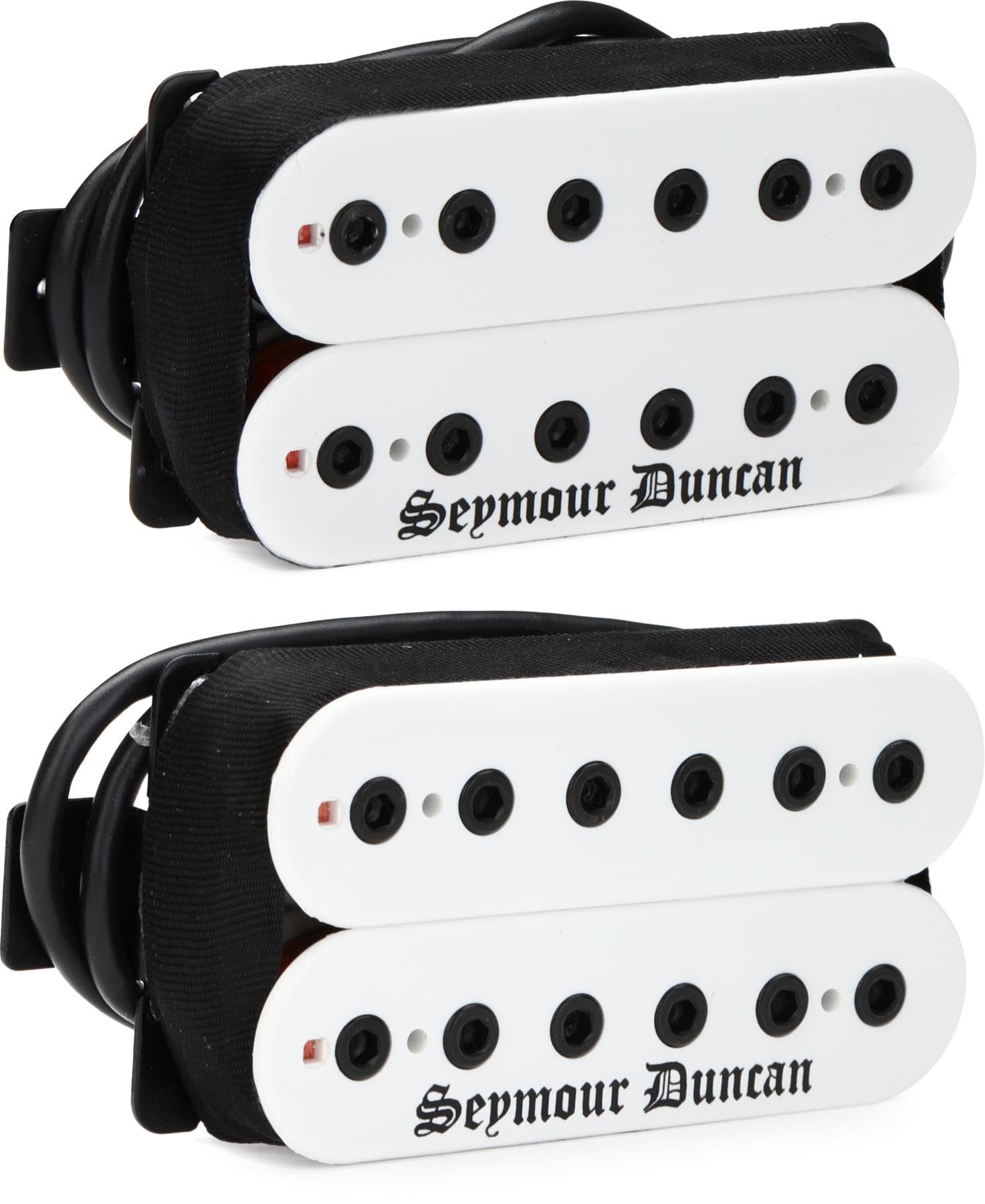 Seymour Duncan Black Winter Humbucker Pickup Set - Blackened White